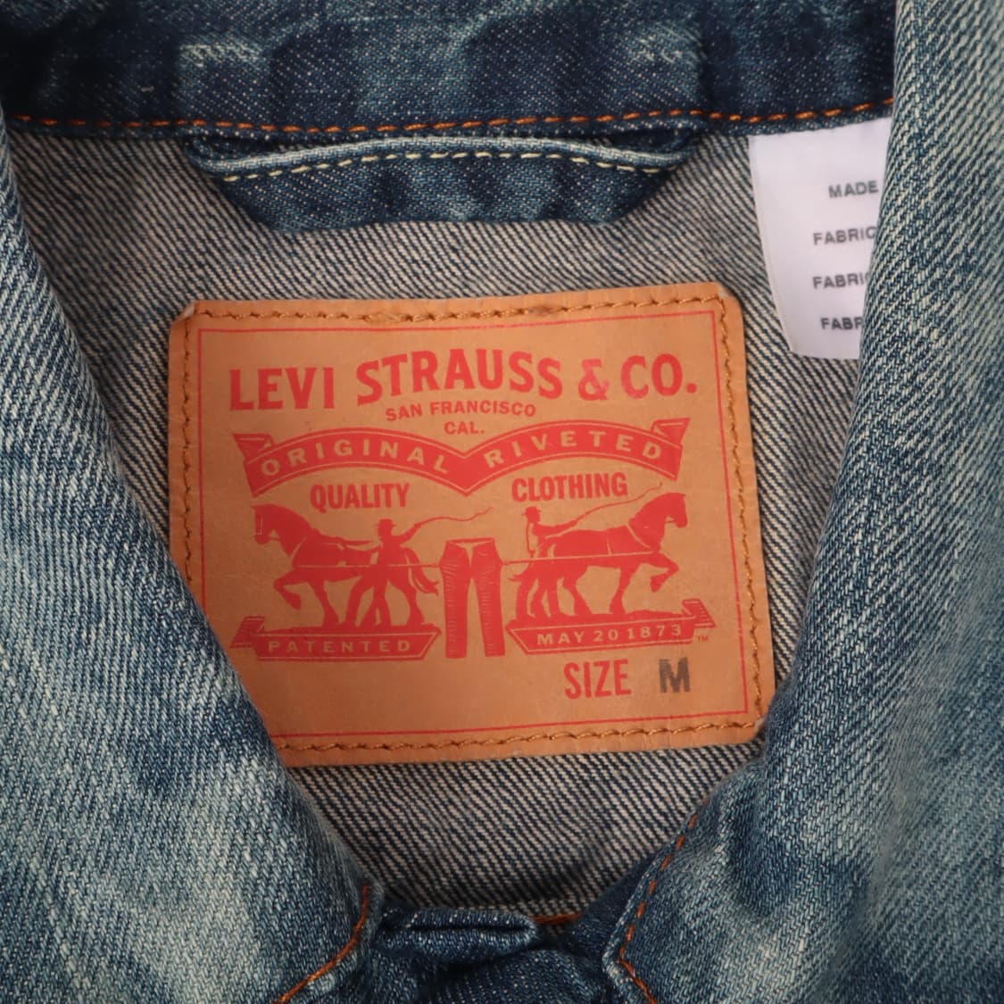 리바이스 워시드 3rd 트러커 데님자켓 상품이미지8