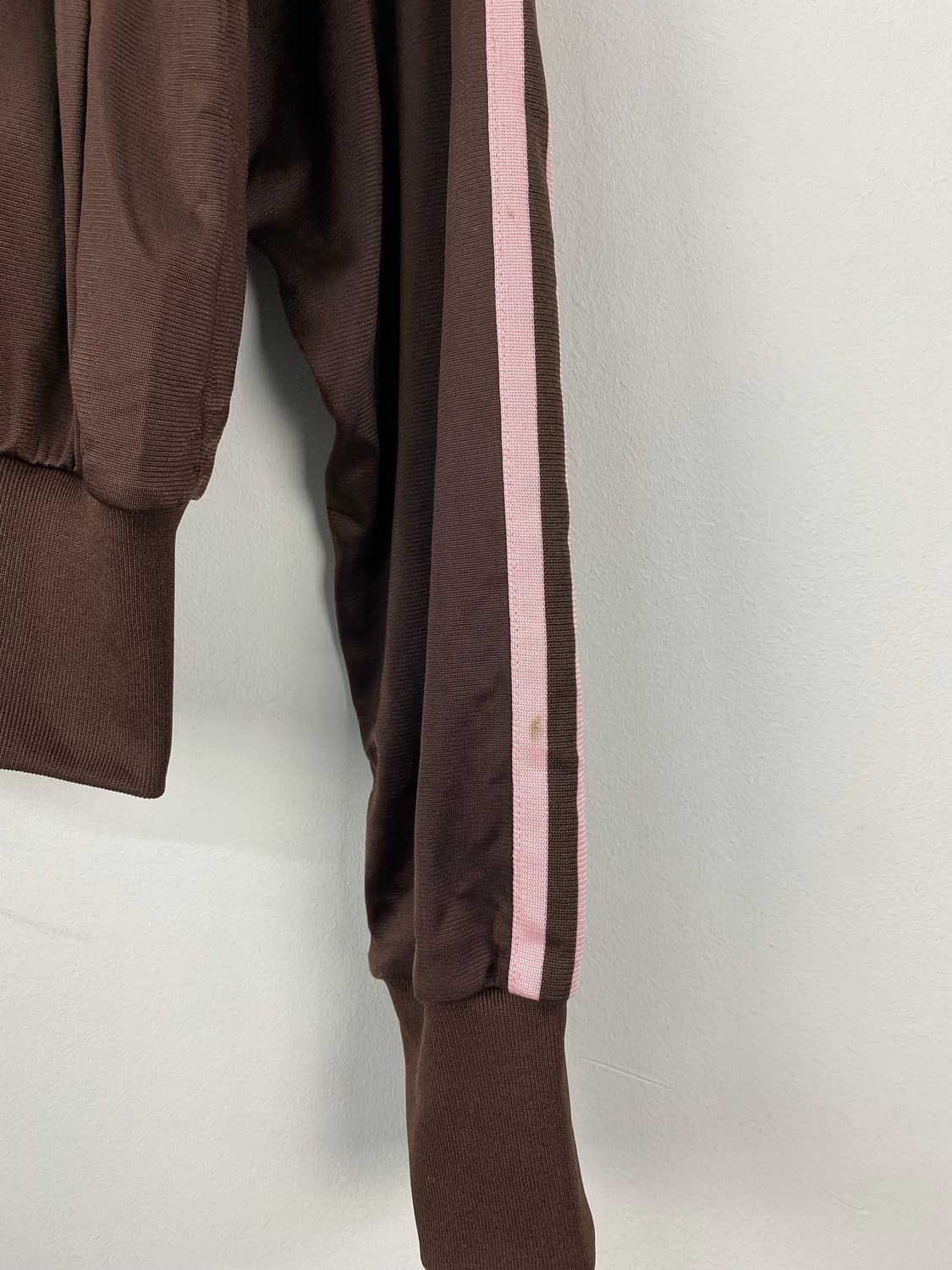 아디다스 브라운핑크 크롭 트랙탑 져지 XS <545> 상품이미지4