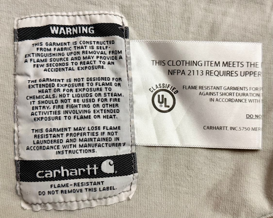 [칼하트x테슬라] ‘19 팩토리 엔지니어 지급용 FR 워크 셔츠 (L) 상품이미지8