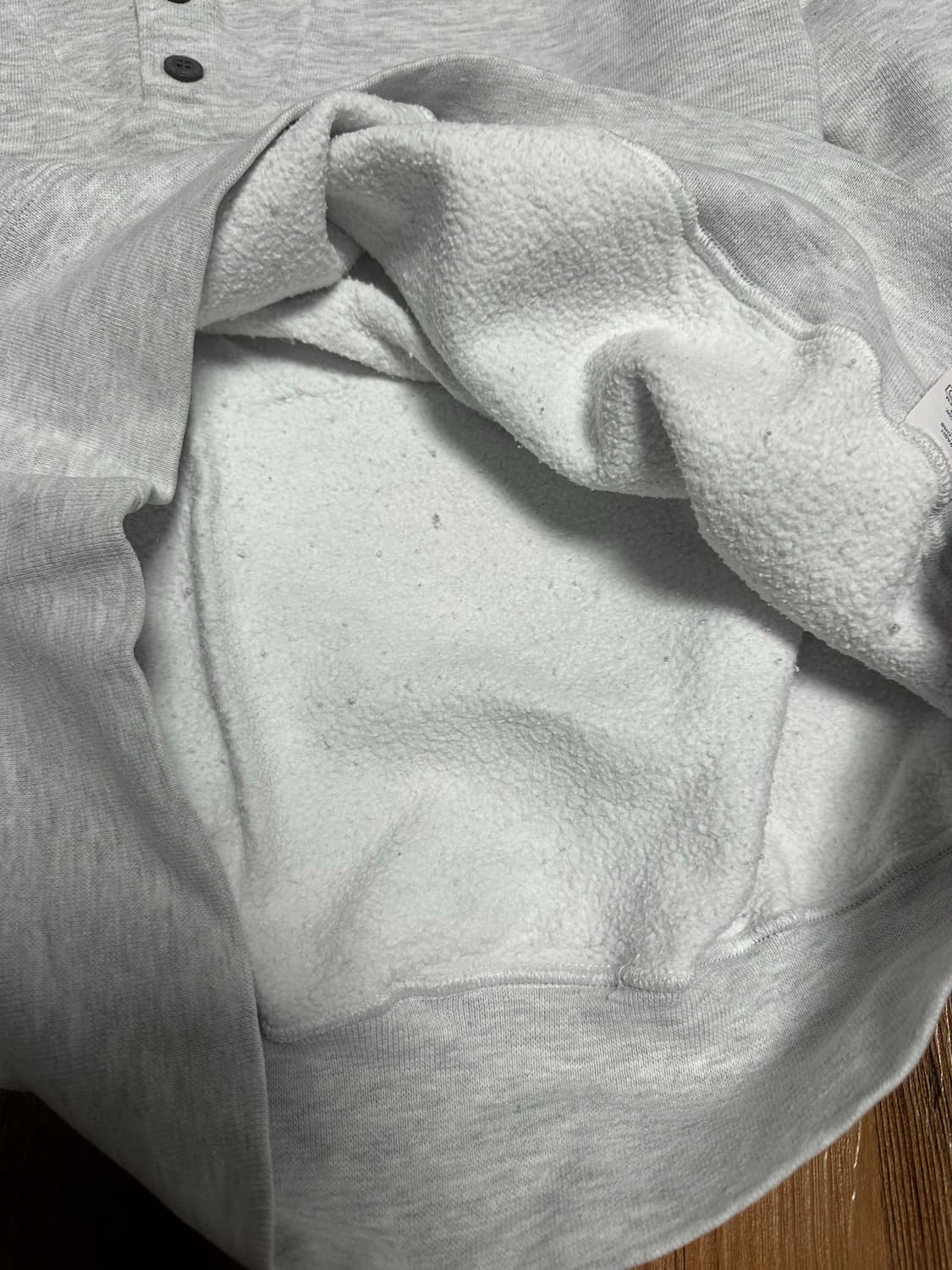 [XXL] 80‘s~90’s 엘엘빈x러셀 스웻셔츠 실버그레이 상품이미지3