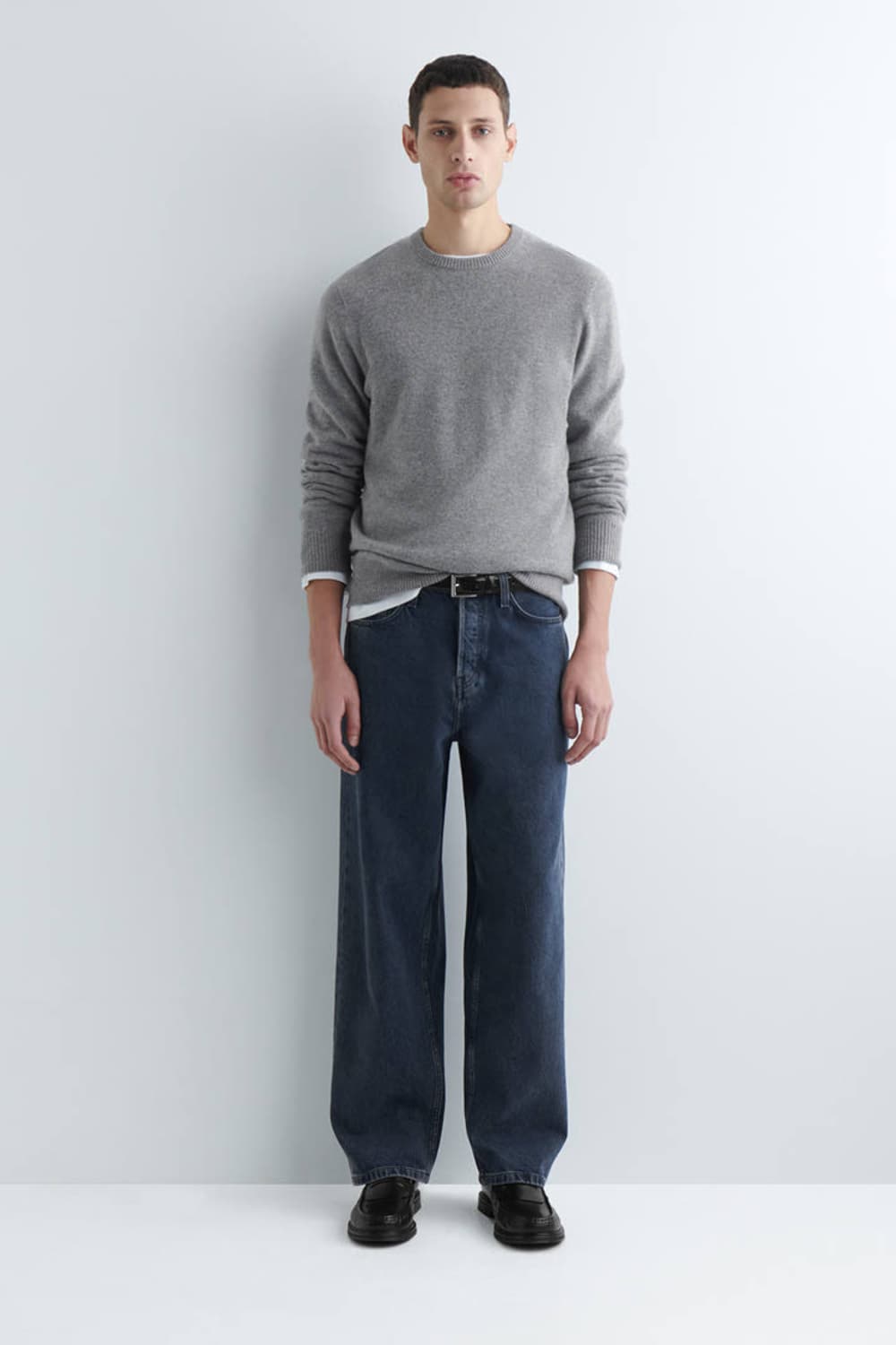 [34/32] COS Rider 스트레이트 레그 진 다크블루 상품이미지2