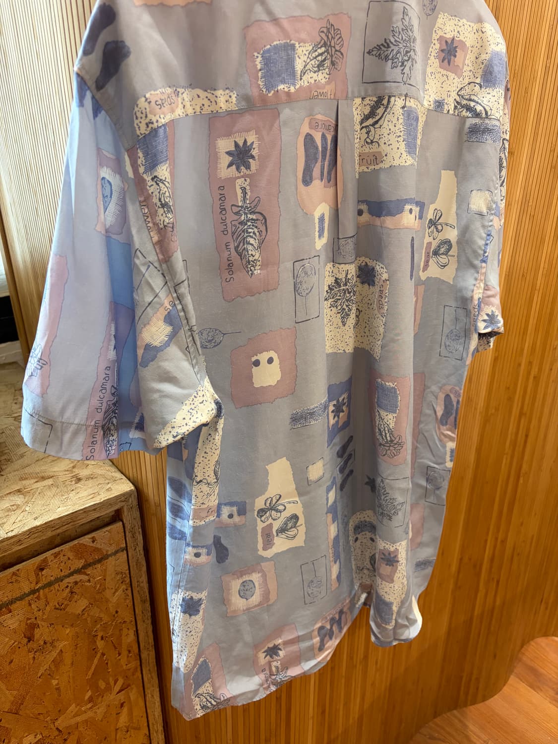 80s CLUB D'AMINGO Pattern Shirt 상품이미지7