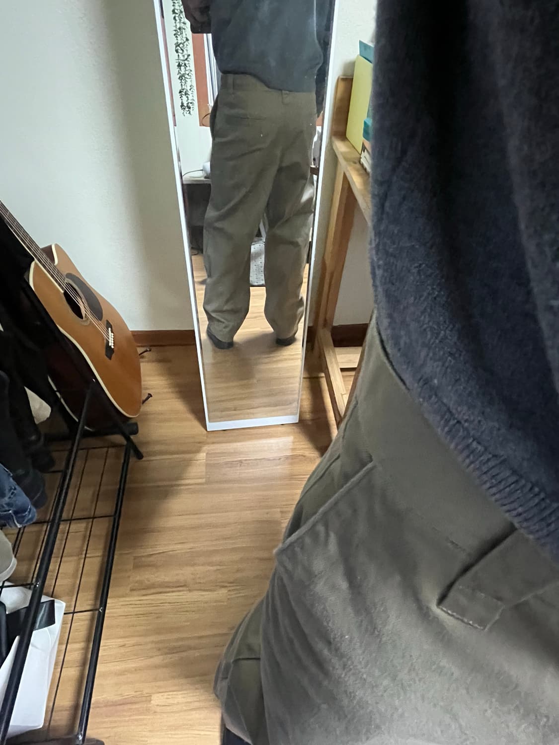 유니클로 U라인 치노팬츠 베이지 79 상품이미지7