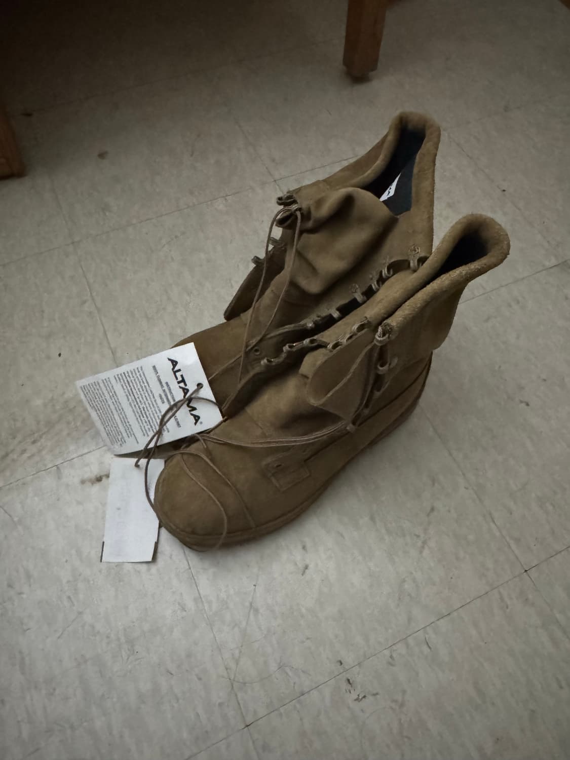 미군 군화 Altama boots cold weather 새상품 상품이미지2