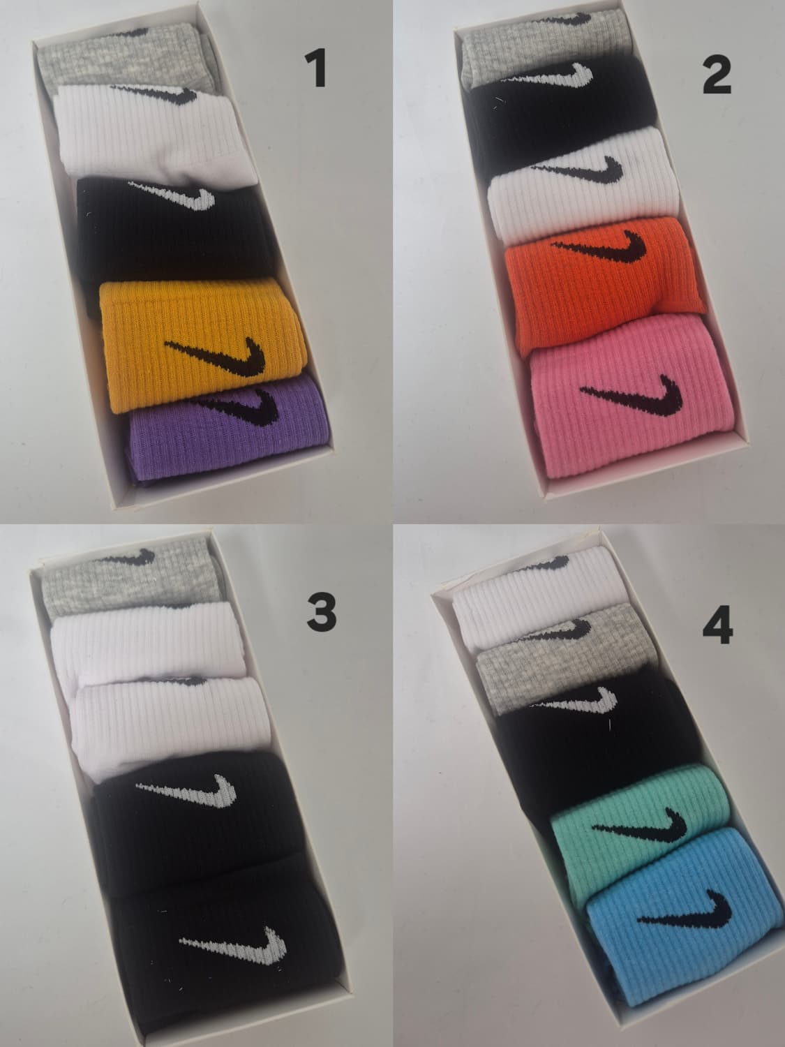나이키 양말 5개 묶음 판매 상품이미지1