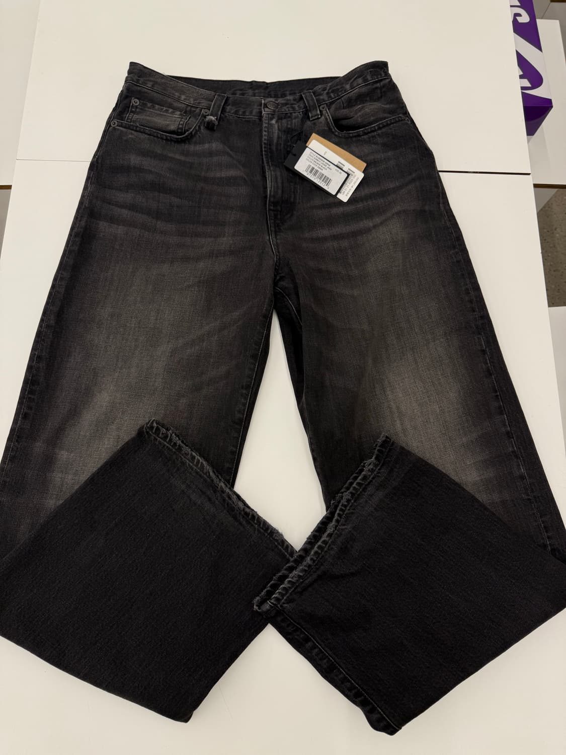 R13 D Arcy Loose Jean 블랙 32 상품이미지4