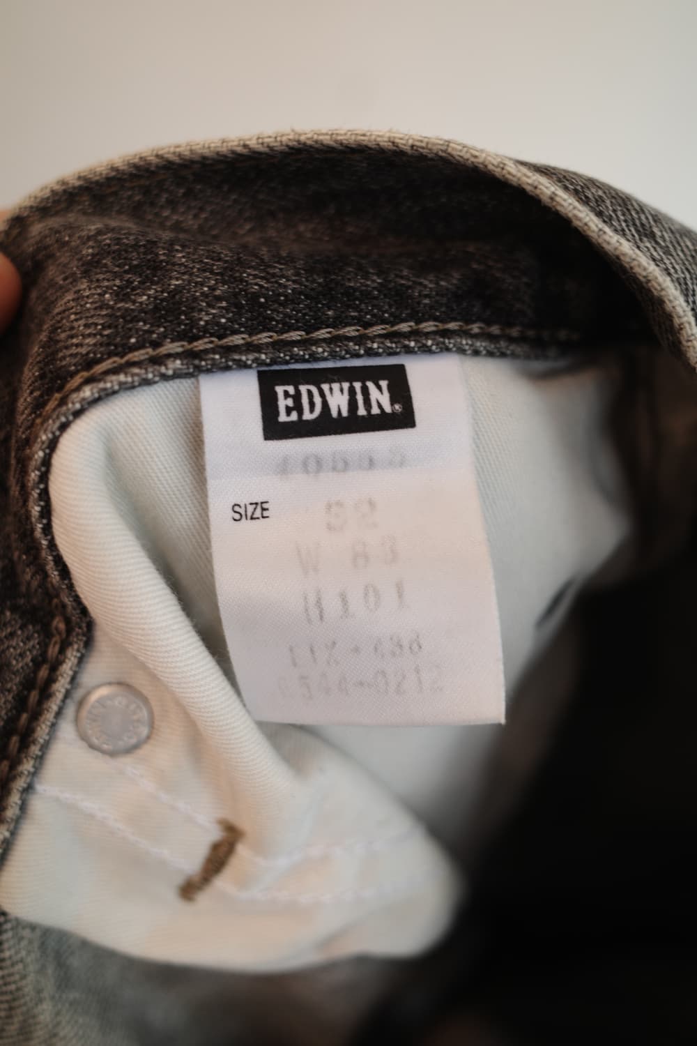 EDWIN 에드윈 405W 와이드 데님팬츠 (31인치) 상품이미지4