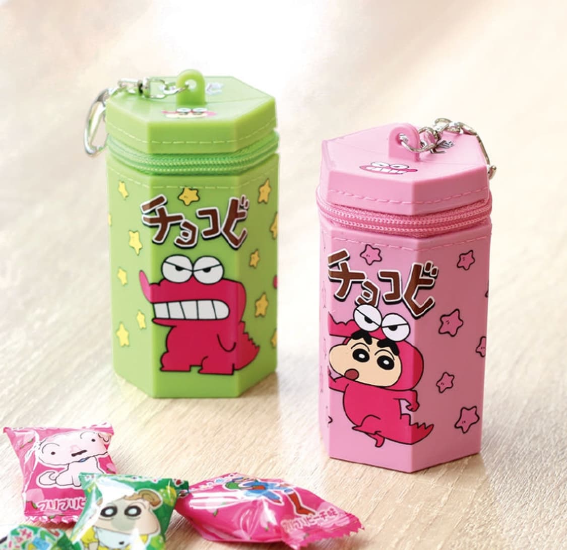 크레용신짱 짱구는 못말려 실리콘 초코비 미니 파우치 키링 상품이미지4