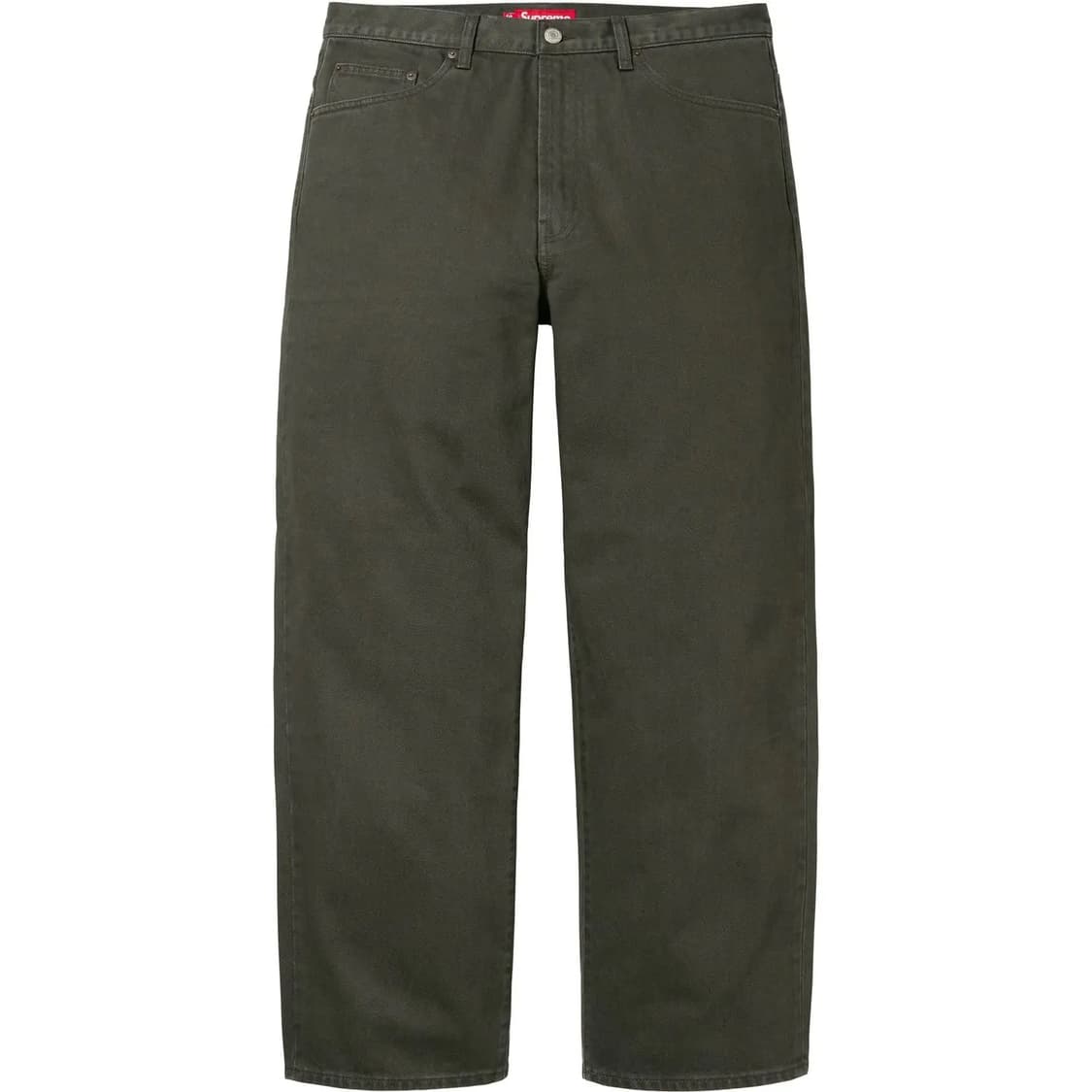 [34] 슈프림 배기 진 올리브 - 24FW 상품이미지1