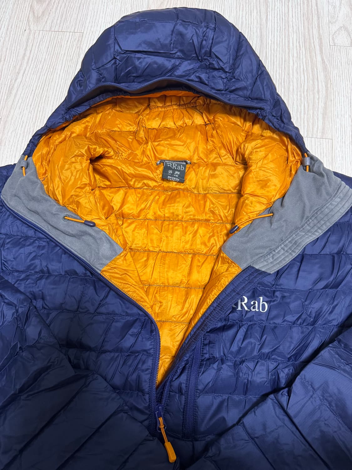 (XL)랩 RAB 마이크로라이트 알파인자켓 딥잉크 상품이미지6