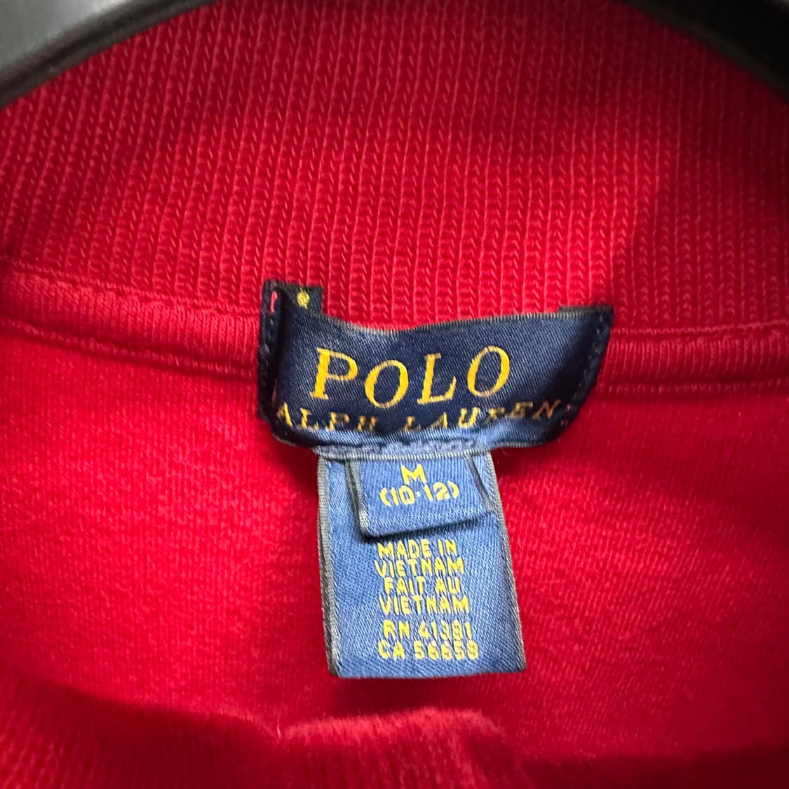 90 폴로 랄프로렌 여자 반집업 니트 상품이미지3