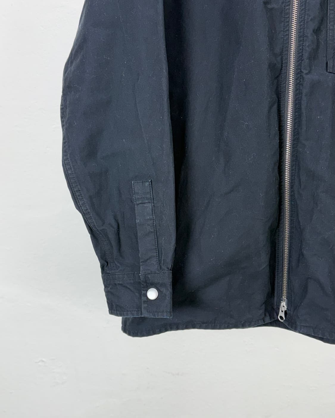 칼하트 wip 블랙 랜더 코튼 셔츠 자켓 상품이미지4