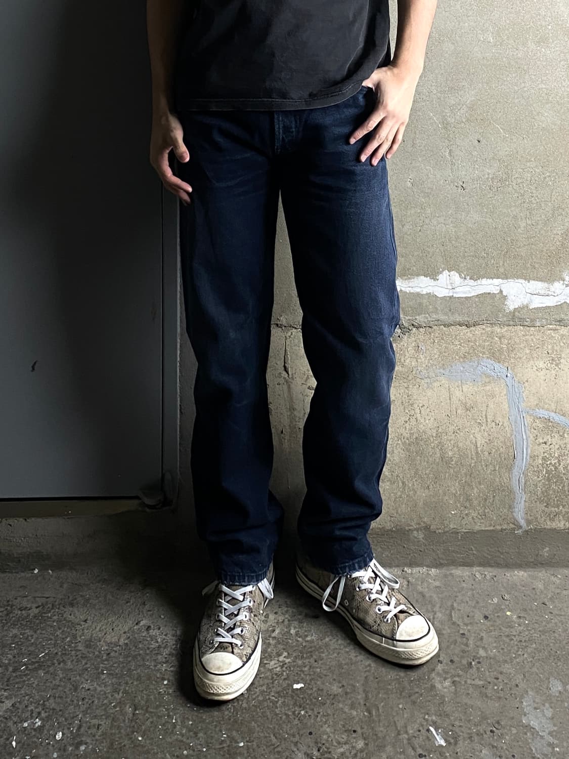 90's 리바이스 501 흑청 USA Made 501 상품이미지2