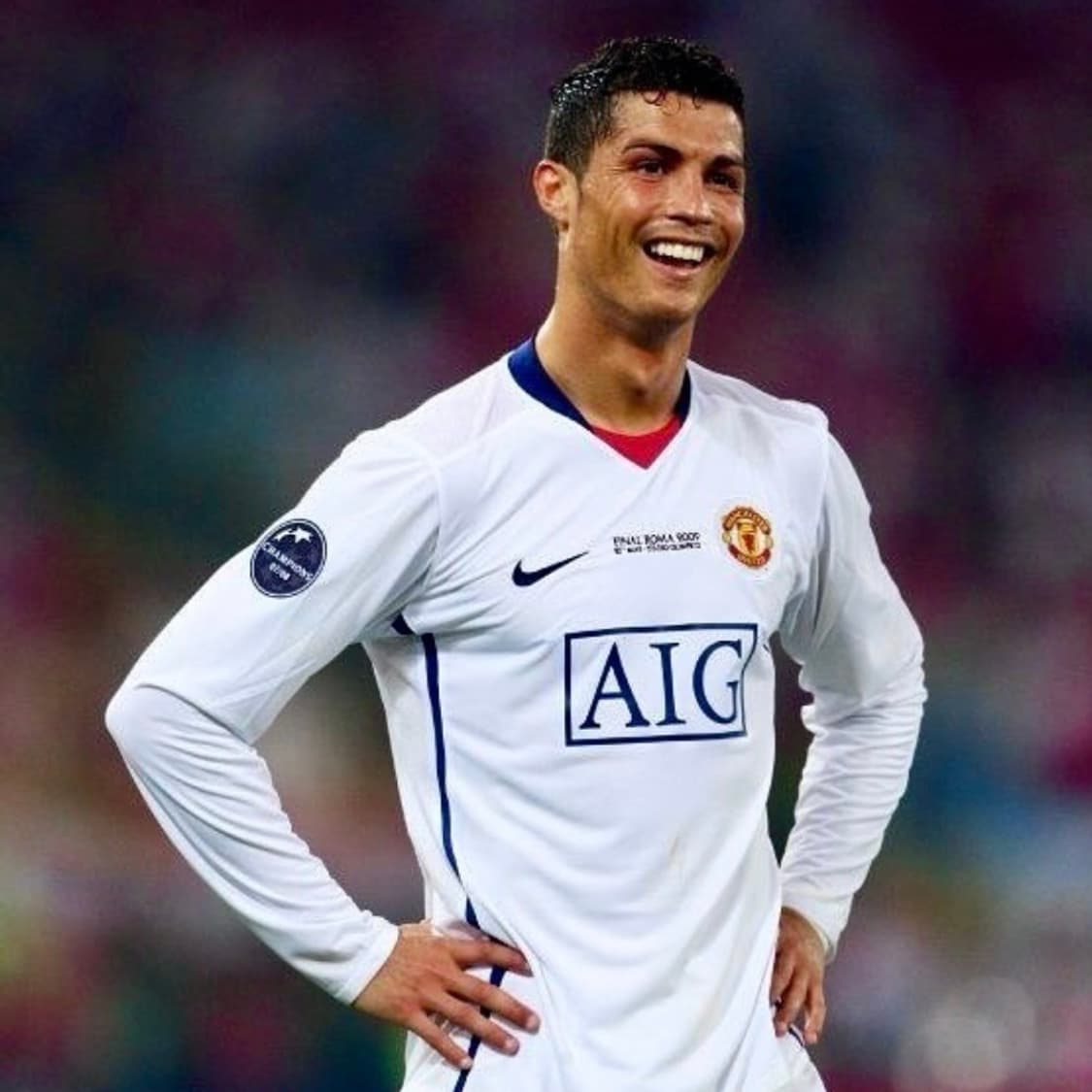 레트로)08-09 맨유 어웨이 챔스파이널버전 호날두 긴팔 유니폼 L 상품이미지7