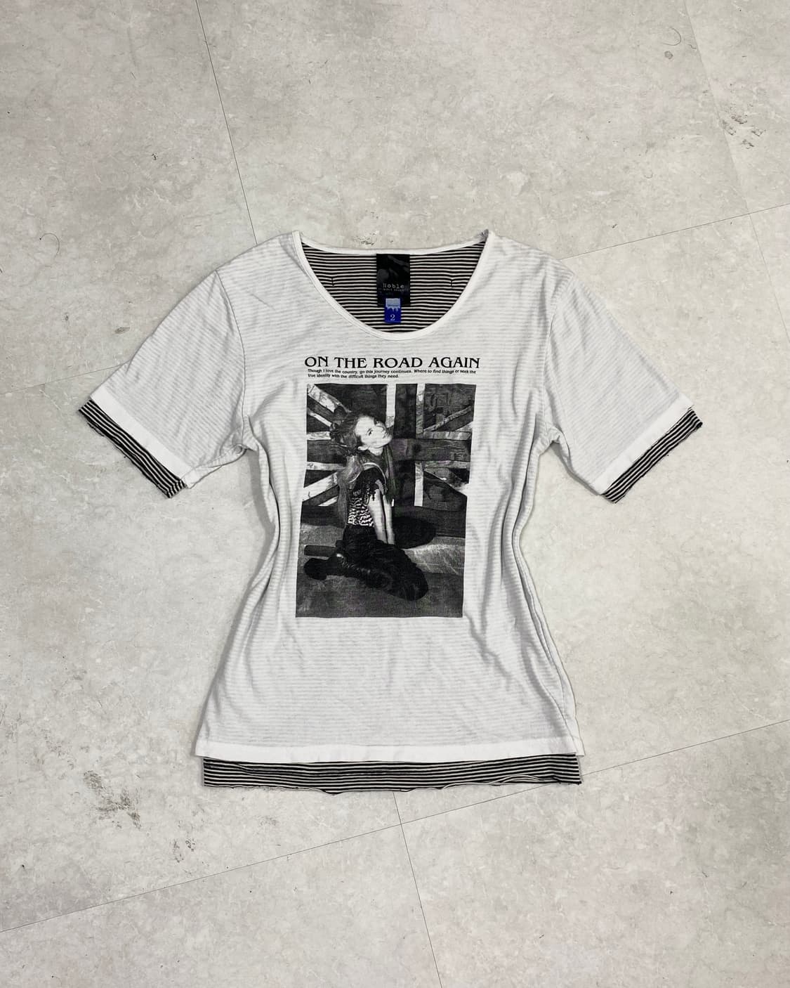 NOBLE Union Jack T-shirt 상품이미지5