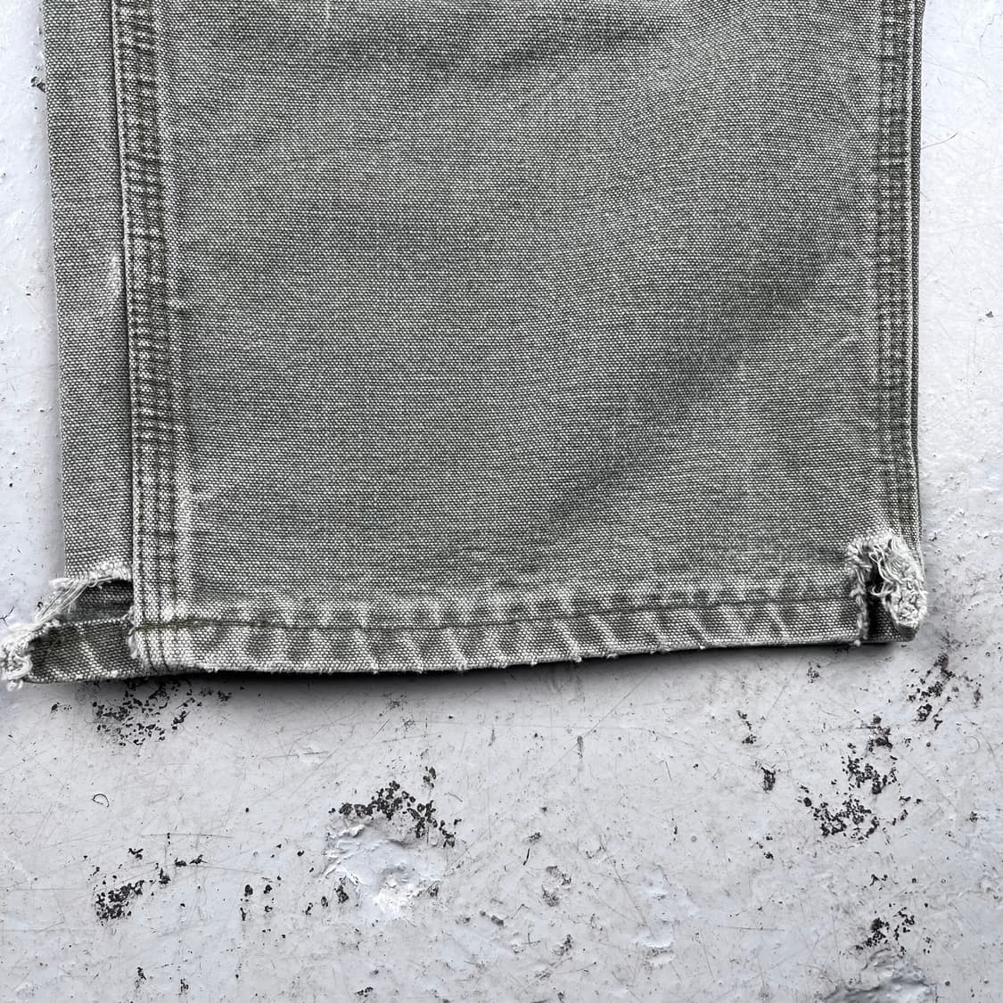 빈티지 칼하트 모스그린 싱글니 카펜터 팬츠 B11MOS 상품이미지10