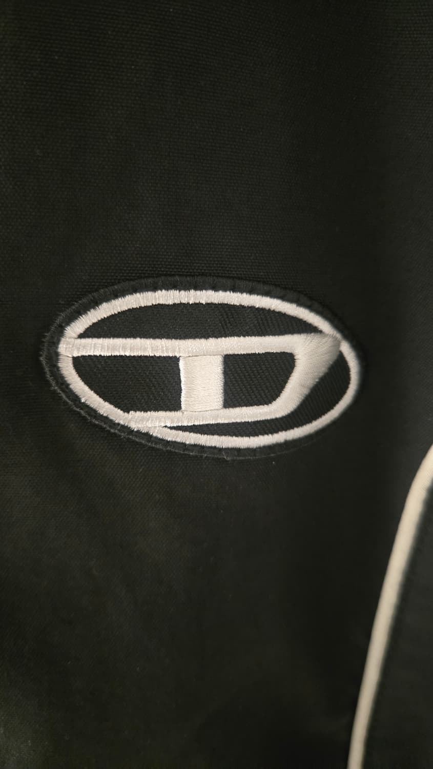 디젤/J하이브스 콘트라스트
 파이핑 윈드브레이커 재킷 블랙/l 상품이미지3