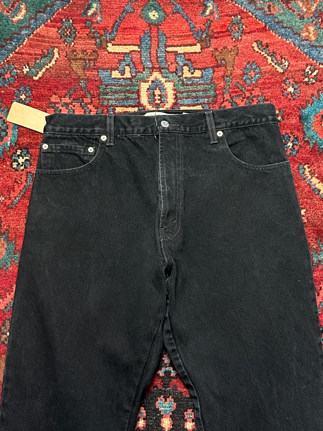 00's 리바이스 517 블랙 부츠컷 플레어진 상품이미지5