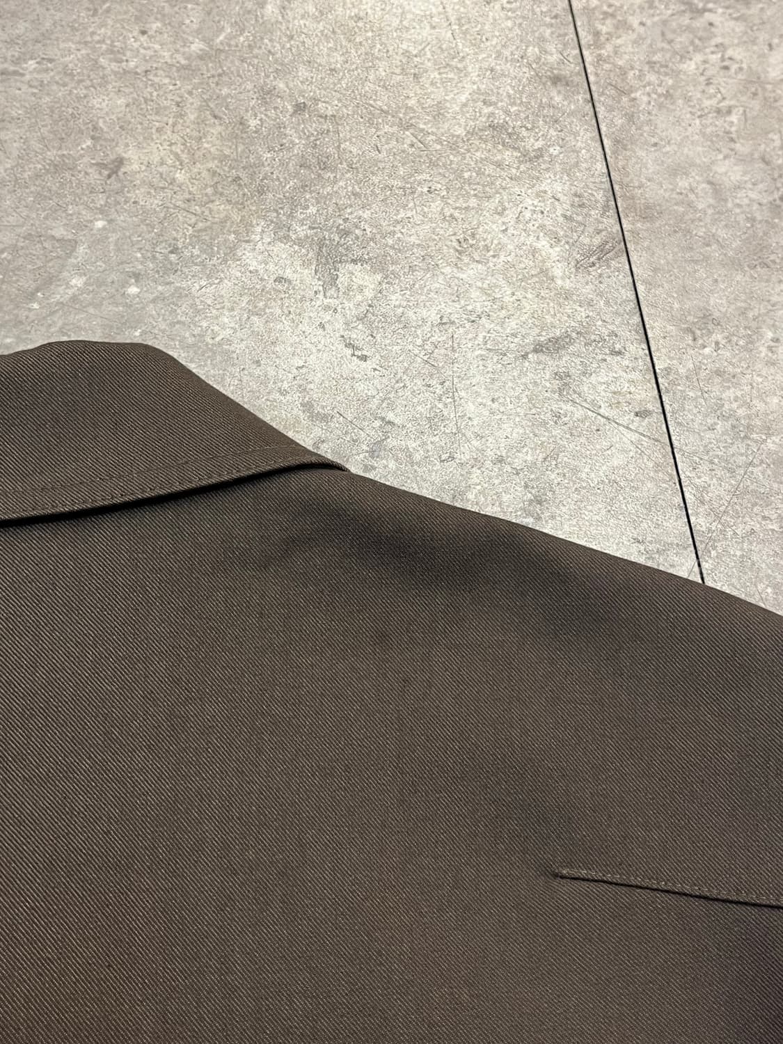 드로우핏 소프트 울 자켓 브라운 M #csz2466 상품이미지7