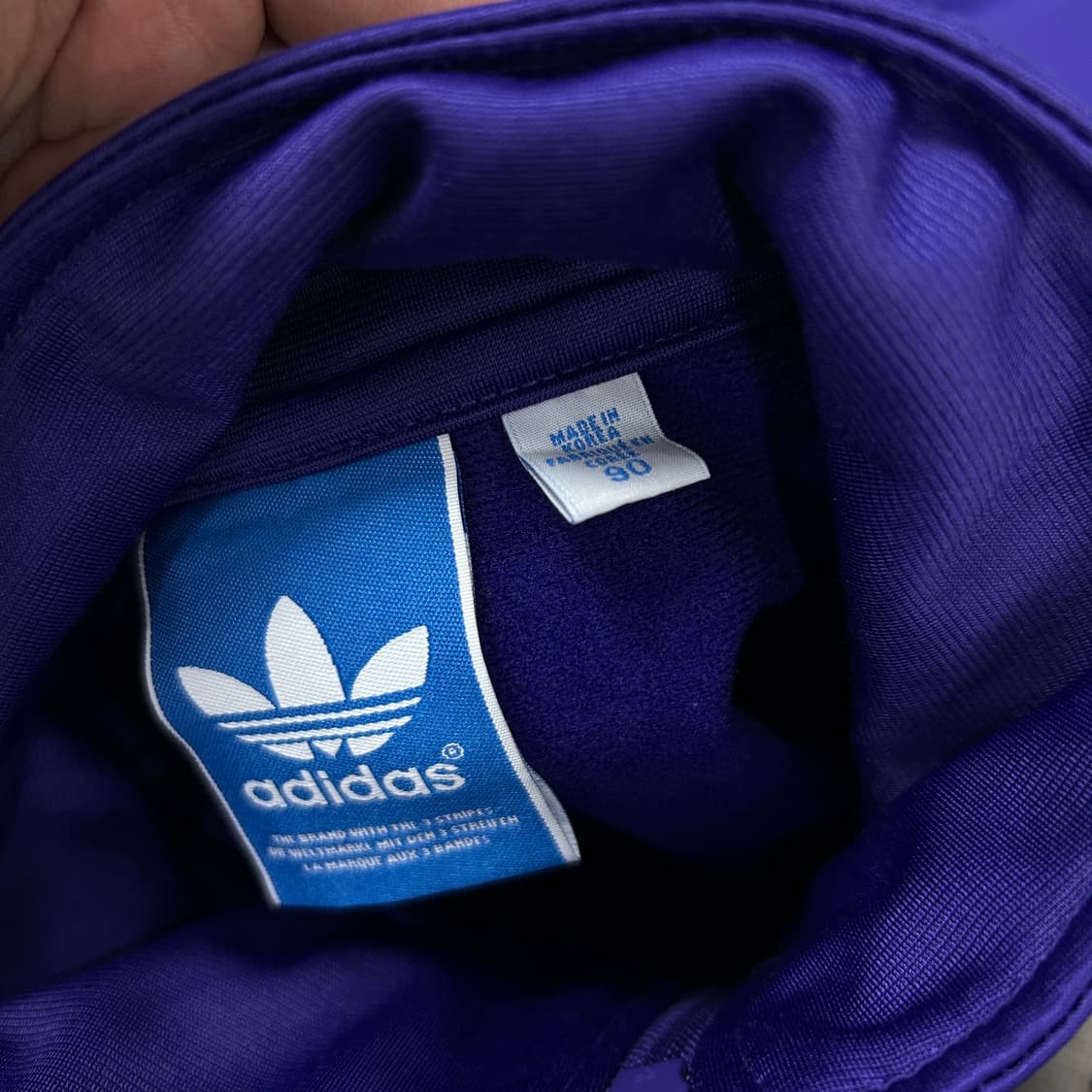 아디다스 퍼플 파이어버드 져지(90) 상품이미지2