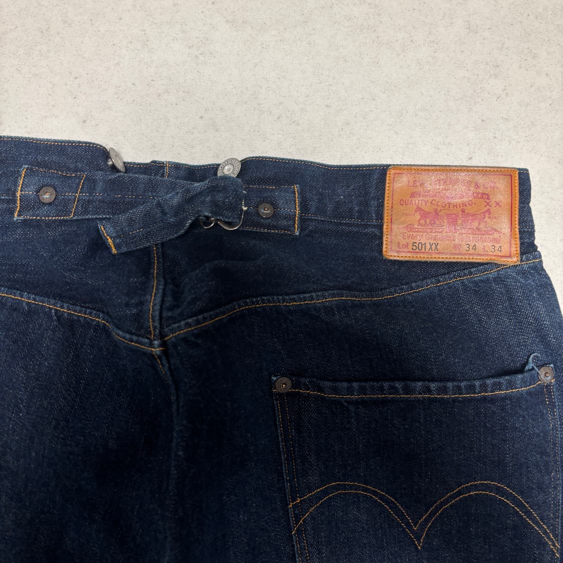 Lvc 1890 501 made in usa 콘밀 34x34 상품이미지5