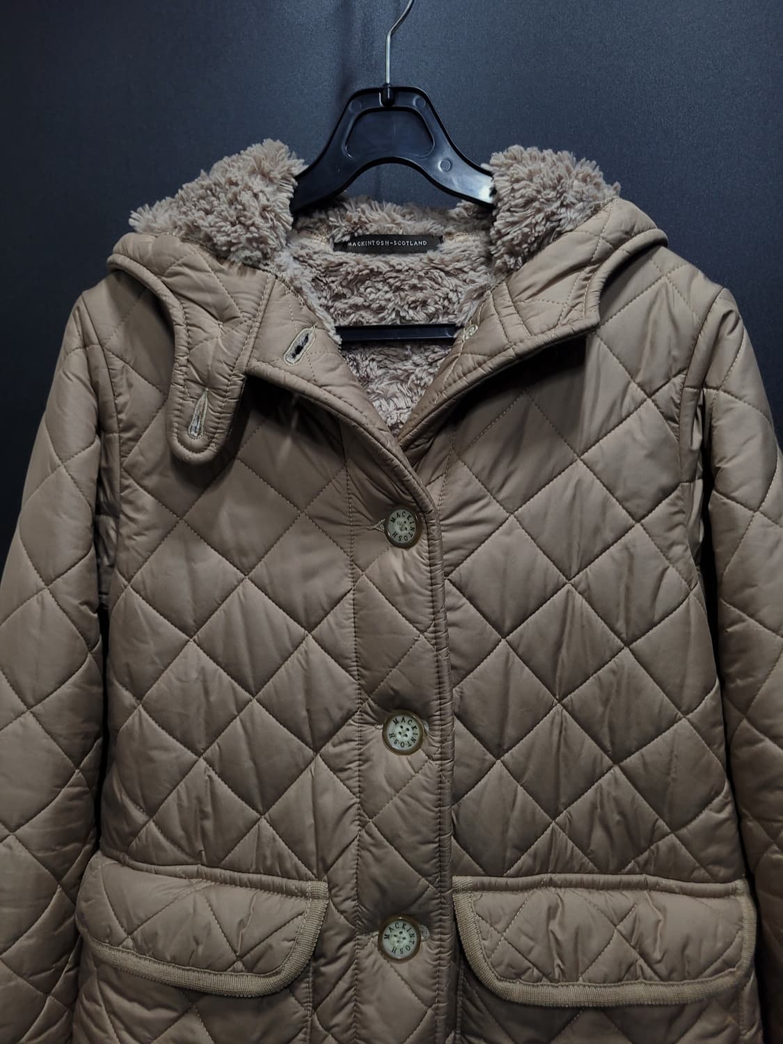 MACKINTOSH 매킨토시 퀼팅 안감퍼 코트 상품이미지2