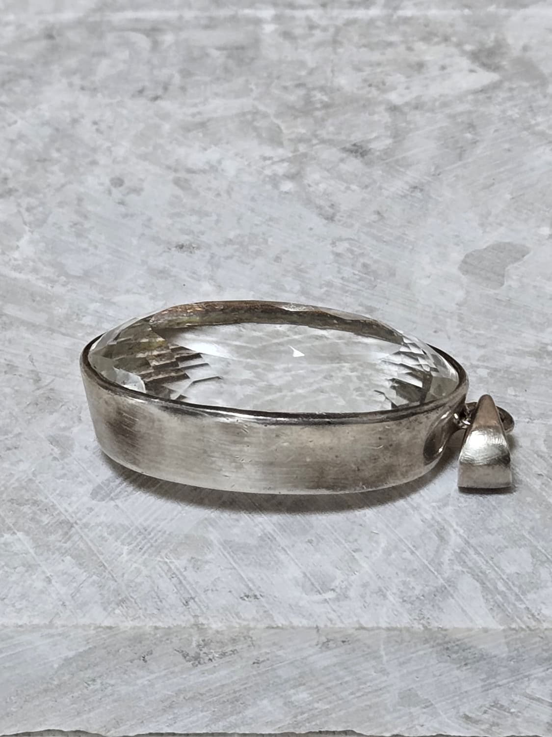 백수정 실버 팬던트 중동 오만산 상품이미지2