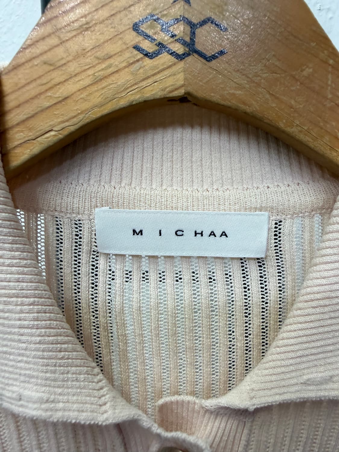 정품) MI CHAA 미샤 니트 가디건 85 상품이미지6