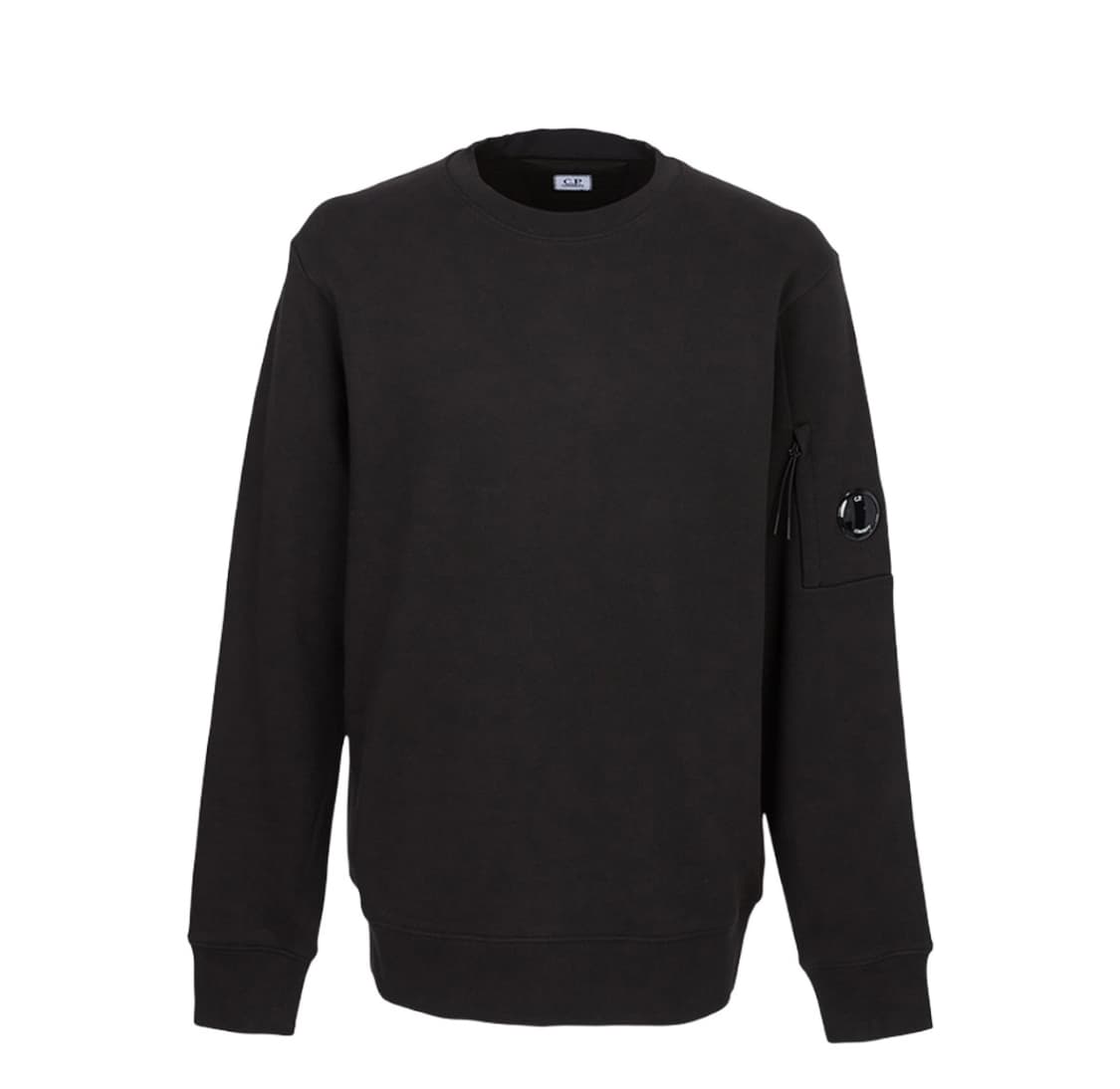 C.P. 컴퍼니 렌즈 와펜 스웨트셔츠 블랙 - 25FW 상품이미지1