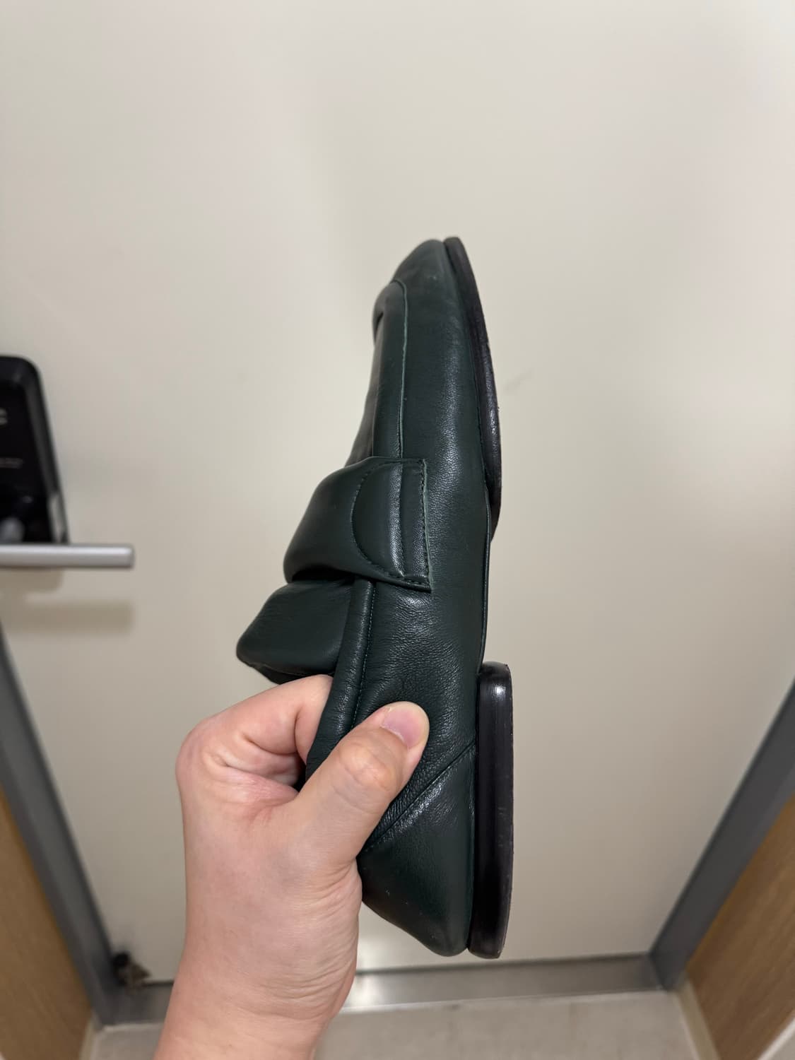 드리스반노튼 패디드 로퍼 다크그린 45사이즈 상품이미지5