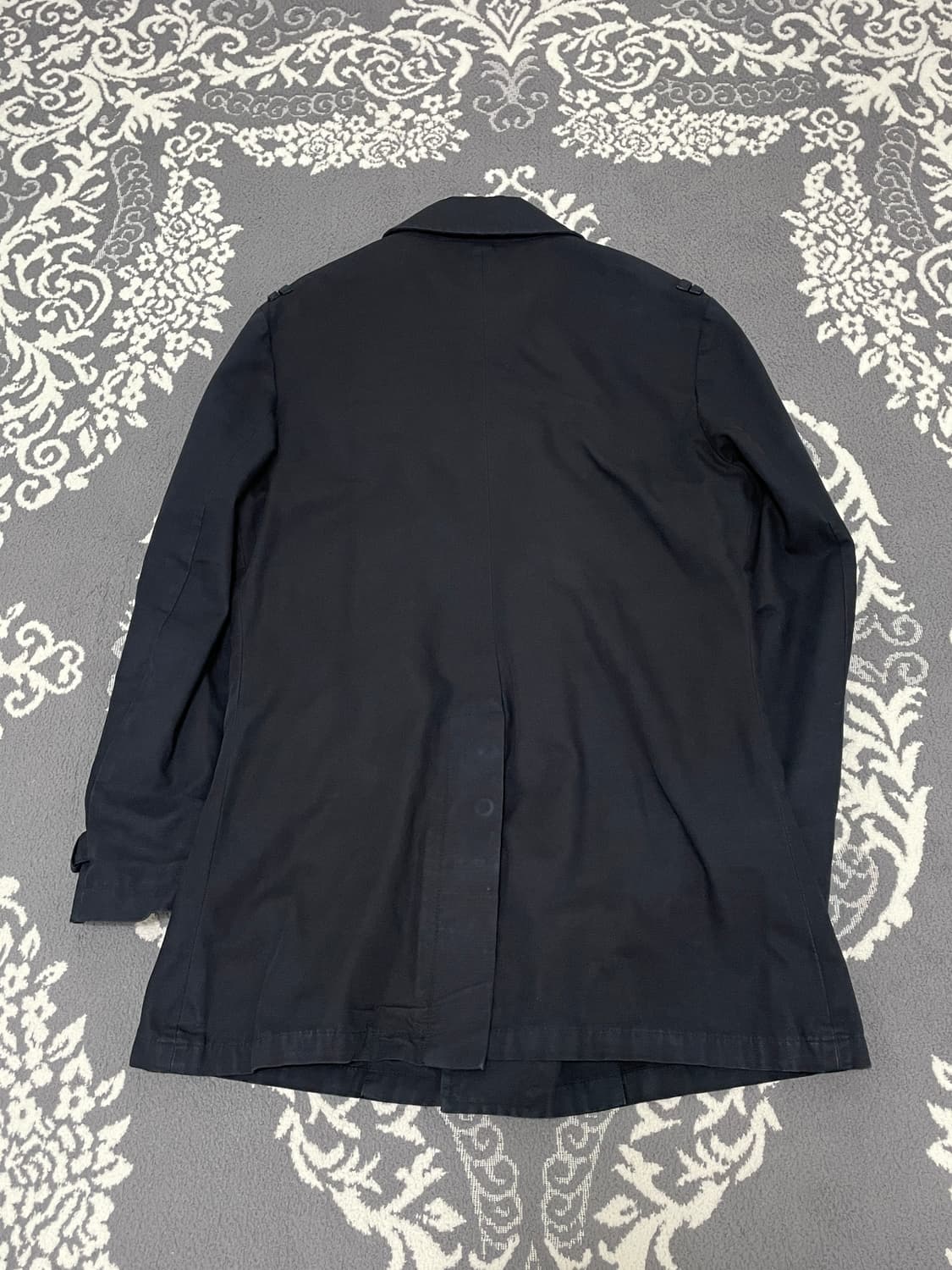John Varvatos Double Breasted Cotton Coa 상품이미지5