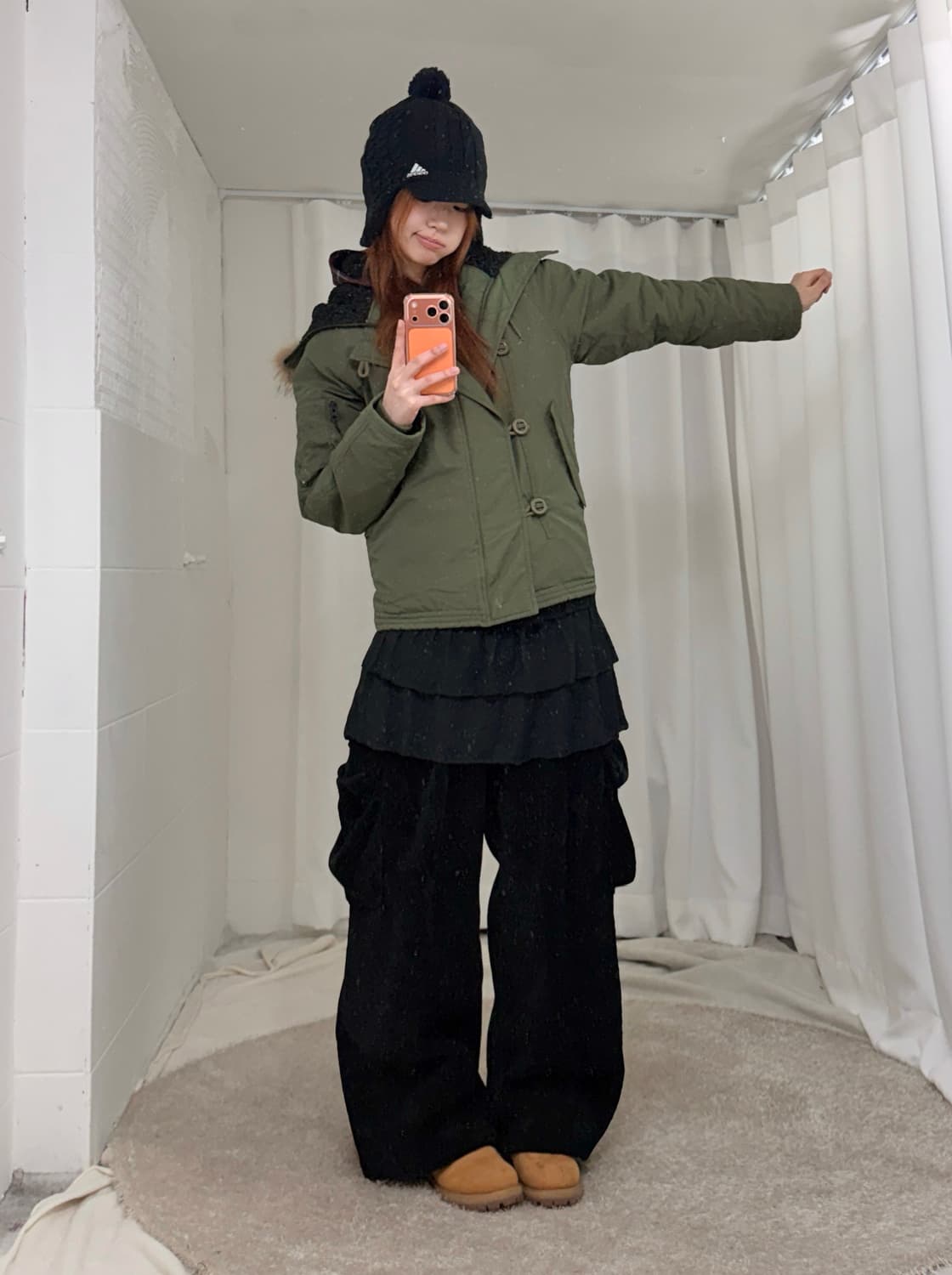 백넘버 빈티지 키치 코지 괴짜 아메카지 코디 세트 상품이미지2