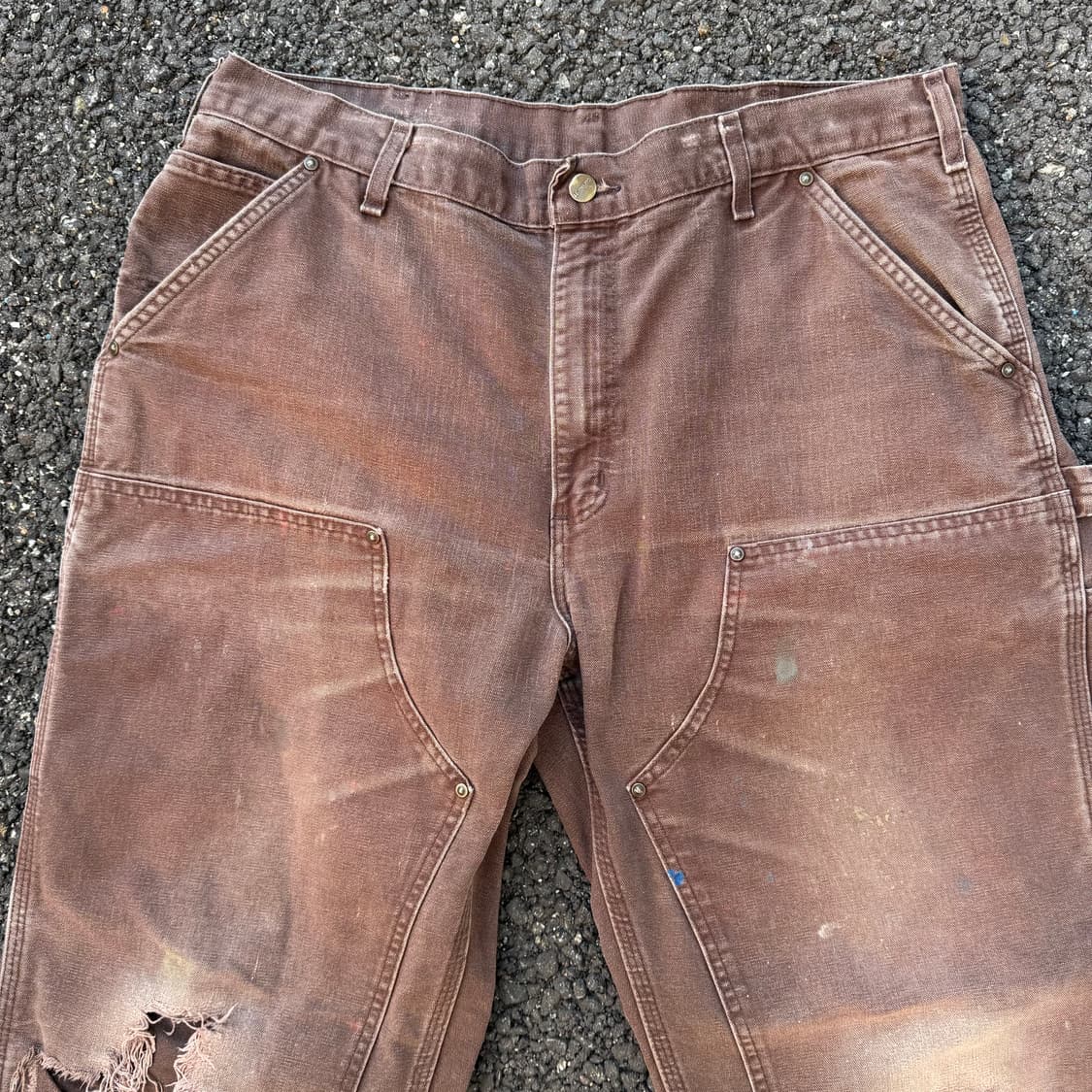 OG Carhartt 칼하트 더블니 B136 DKB 38x30 상품이미지3