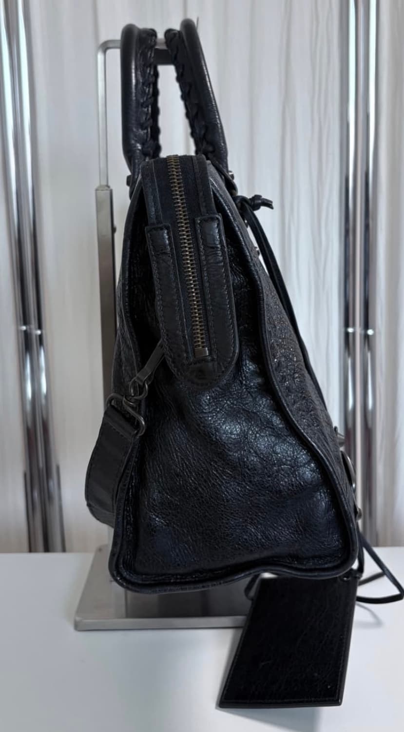 발렌시아가 모터백 정품 흑장 상품이미지2