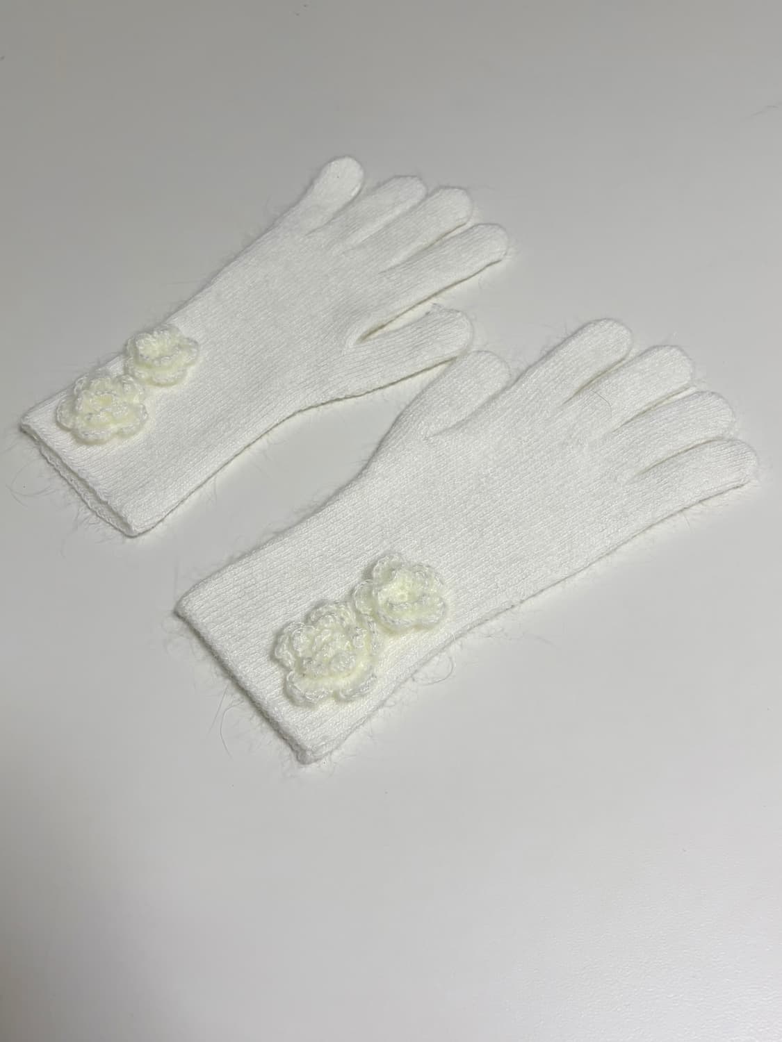 Rose Angora Gloves 상품이미지1