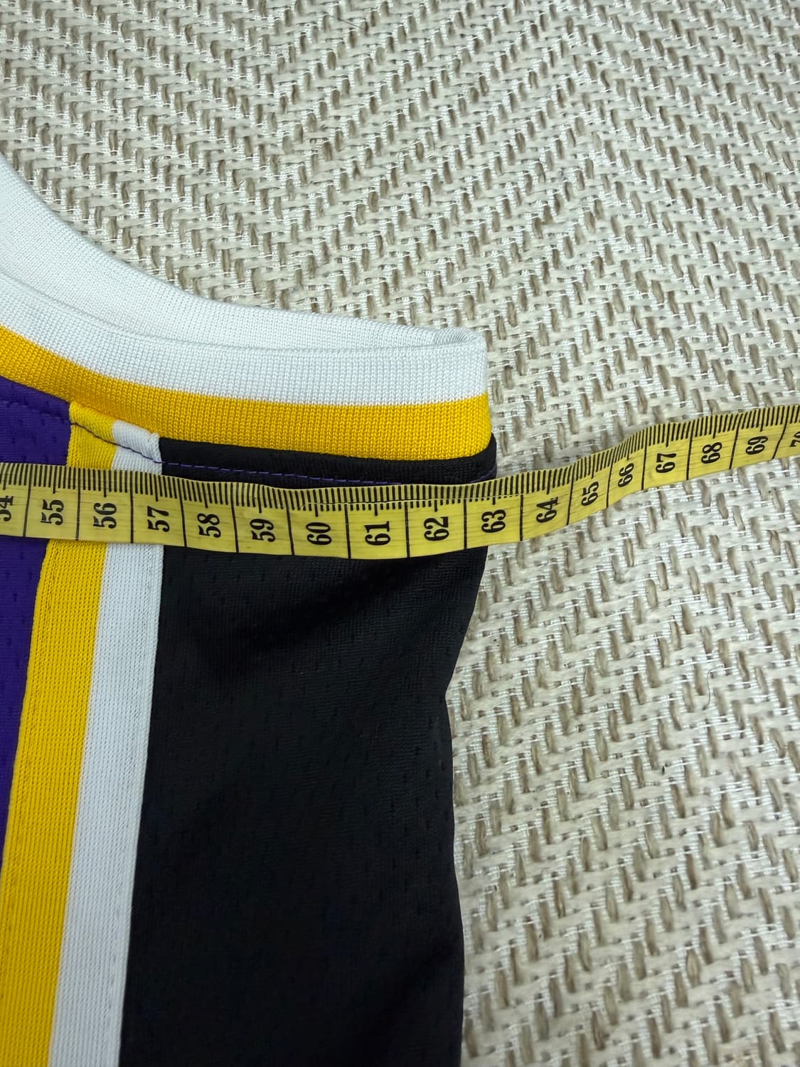 정품) 나이키 조던 LA 레이커스 르브론 제임스 유니폼 져지 XL 상품이미지9