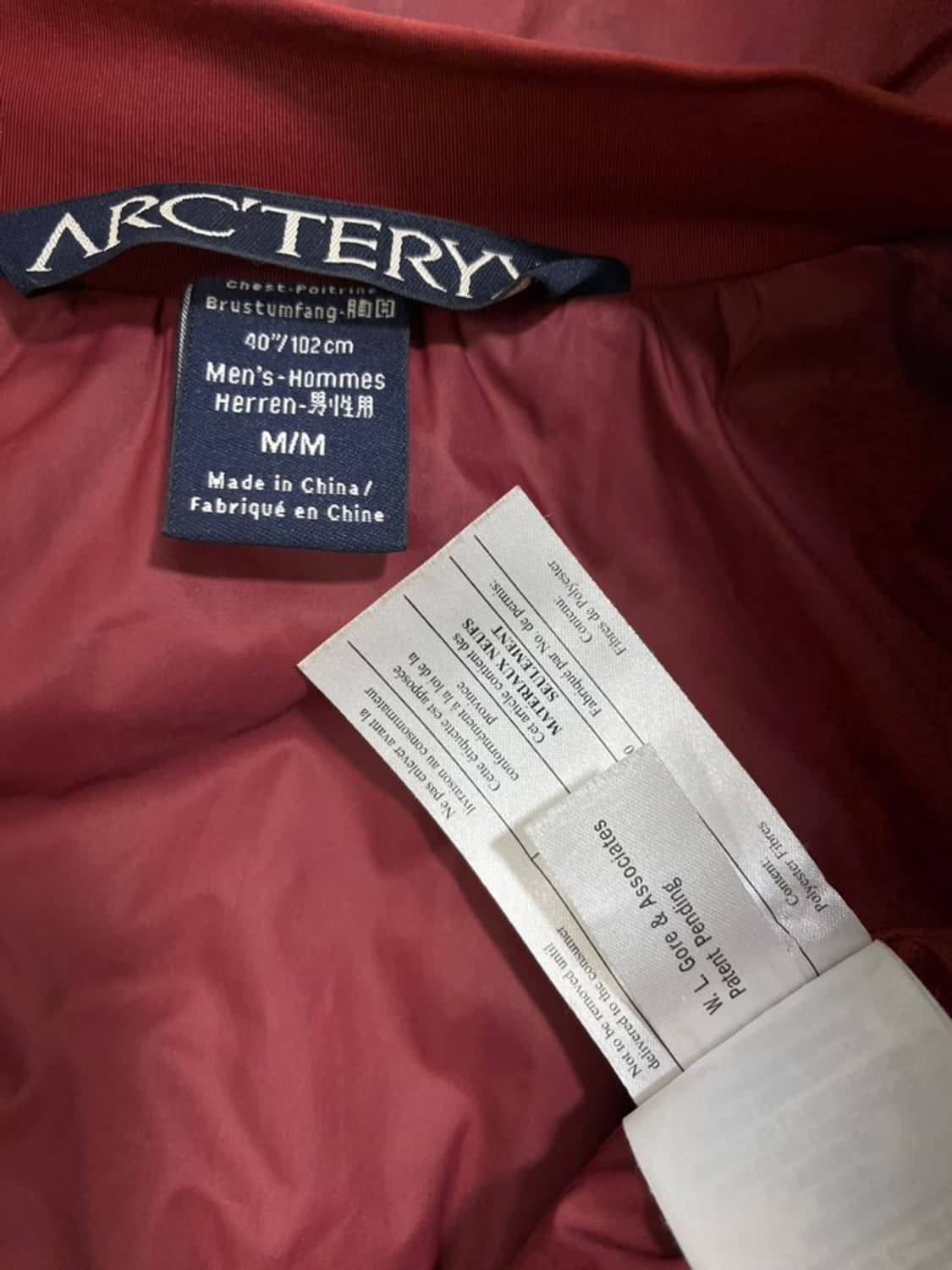 아크테릭스 피션 자켓/고어텍스/#3047 상품이미지8