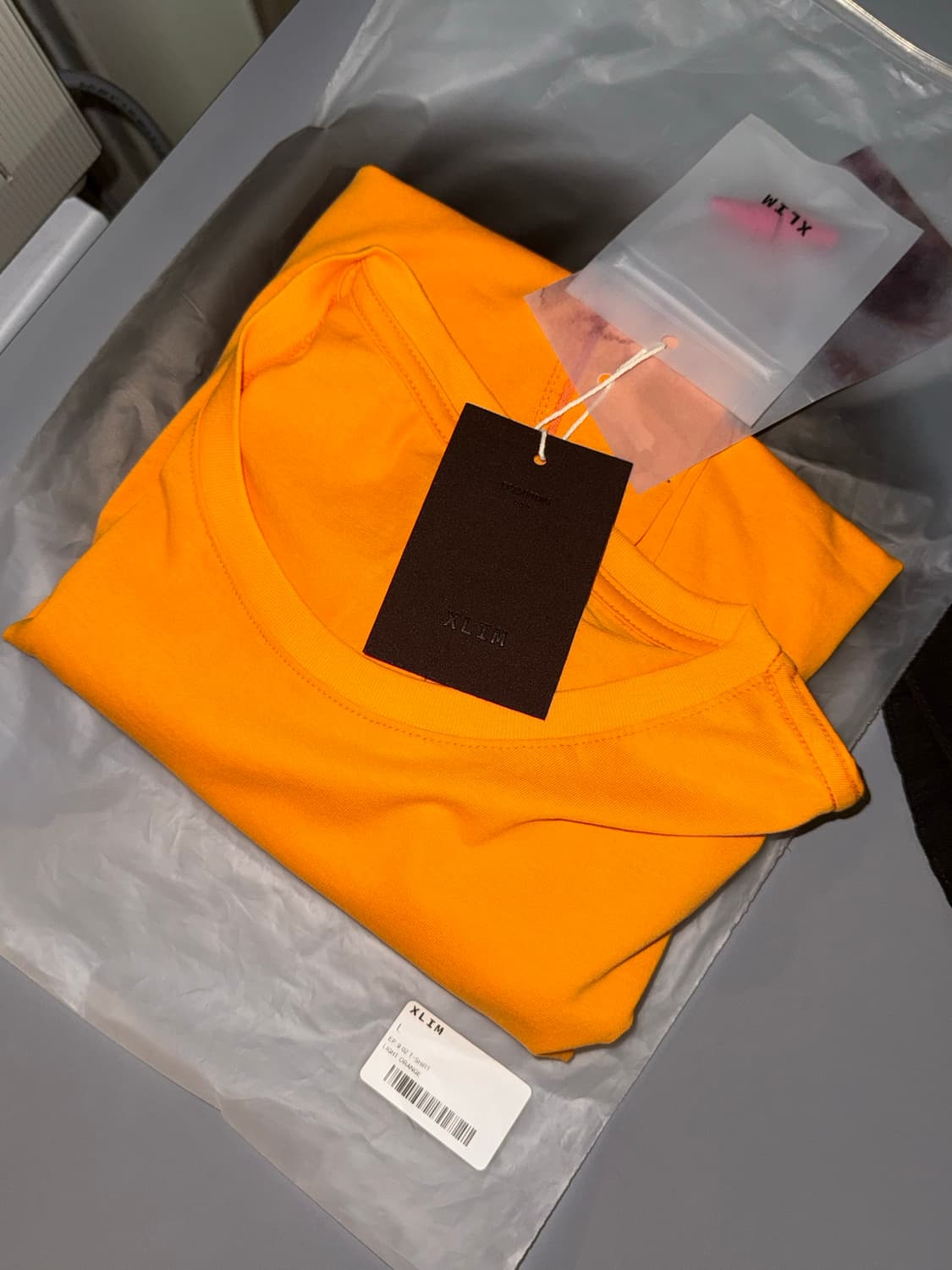 XLIM 엑슬림 EP.9 02 T-SHIRT 티셔츠 오렌지 상품이미지5