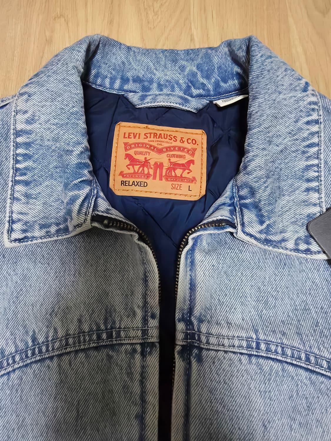 리바이스 엠바카데로 에비에이터 워크 자켓 L 100 상품이미지2