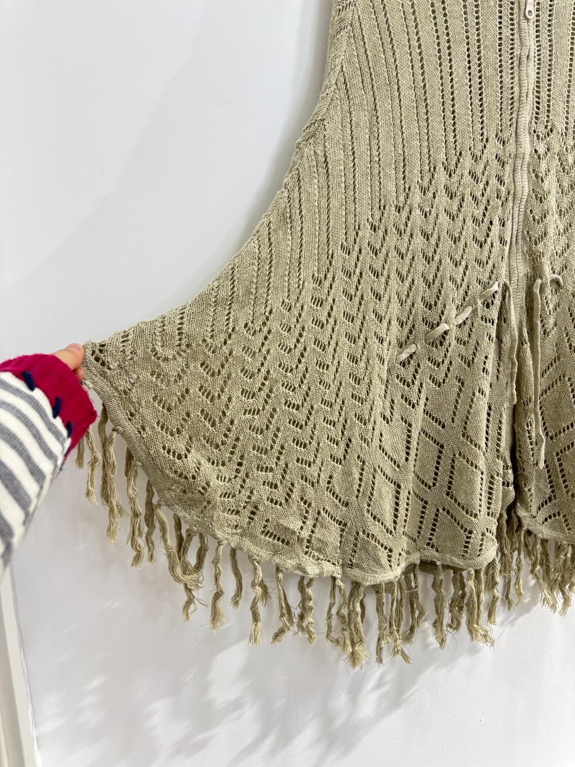 베이지 집업 케이프 망토 상품이미지8