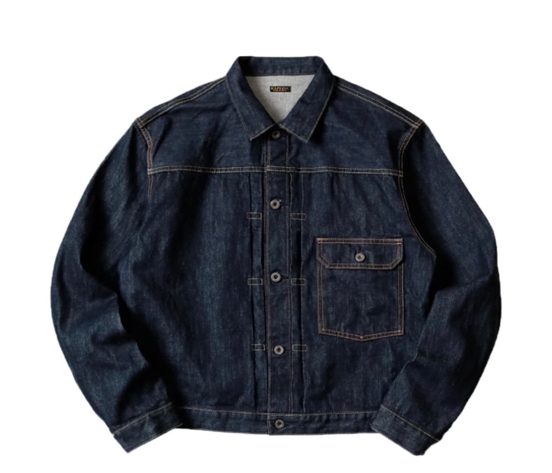 캐피탈 원워시 퍼스트 자켓 인디고 상품이미지1