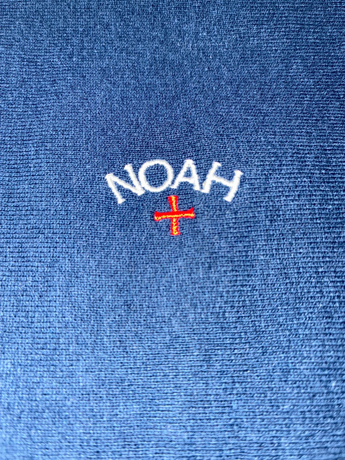 M) NOAH 노아 리버스위브 후드집업 네이비 상품이미지3