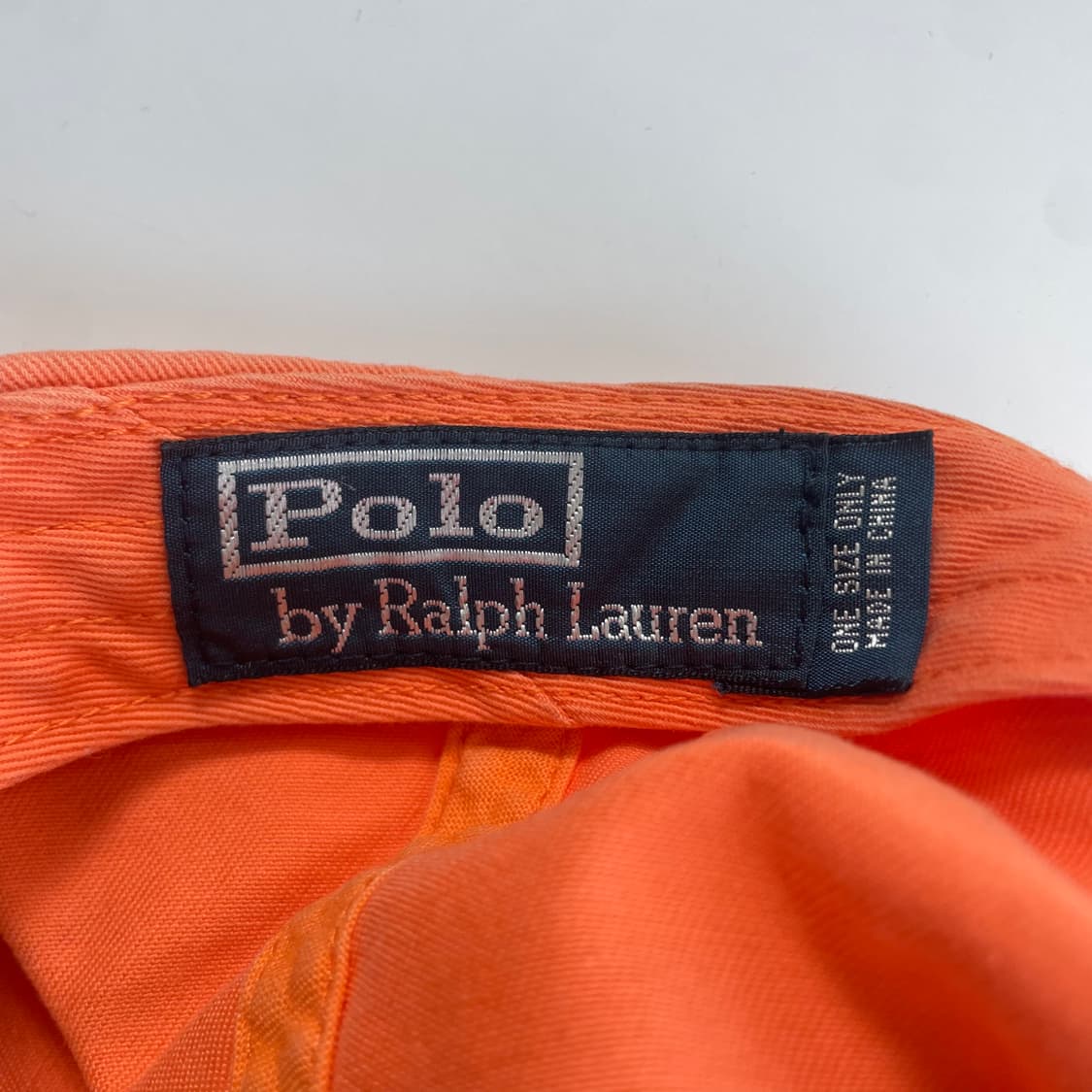 Polo  폴로 랄프로렌 오렌지 볼캡 상품이미지4