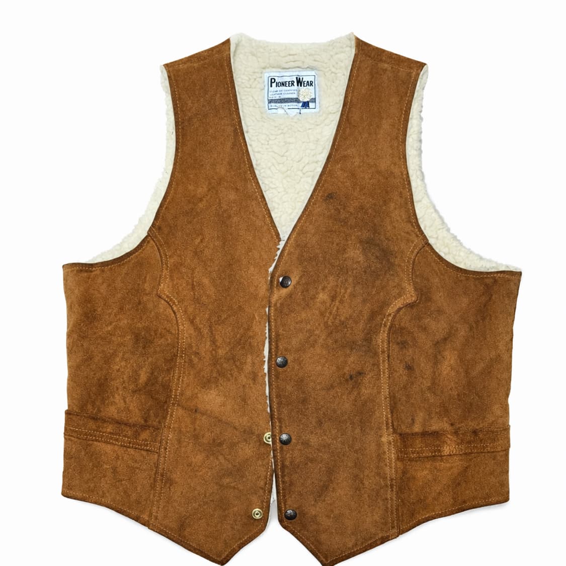 70s Pioneer Wear 스웨이드 베스트 상품이미지1