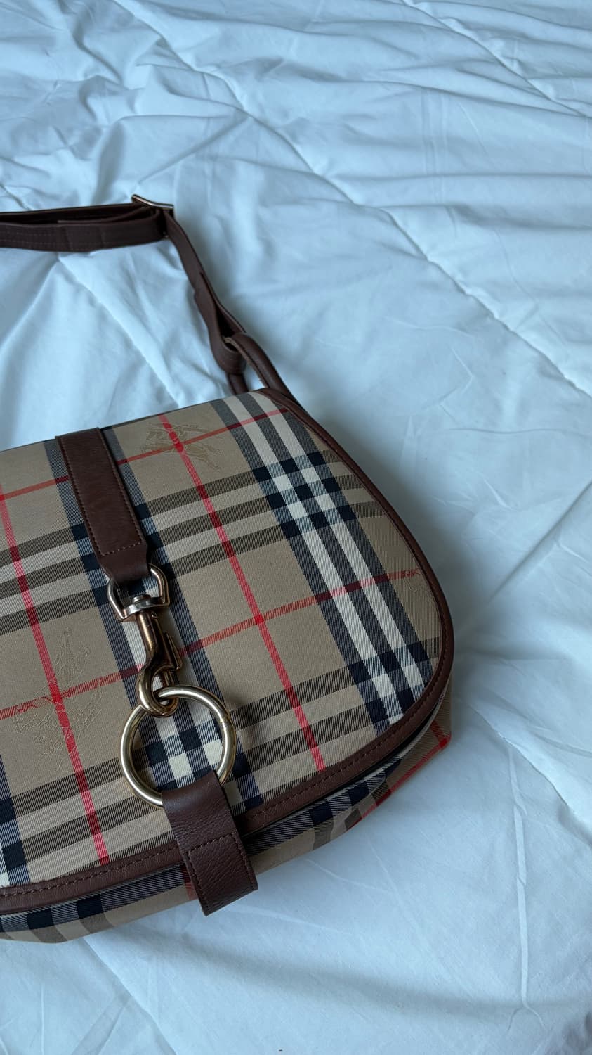 버버리 체크 백 상품이미지4