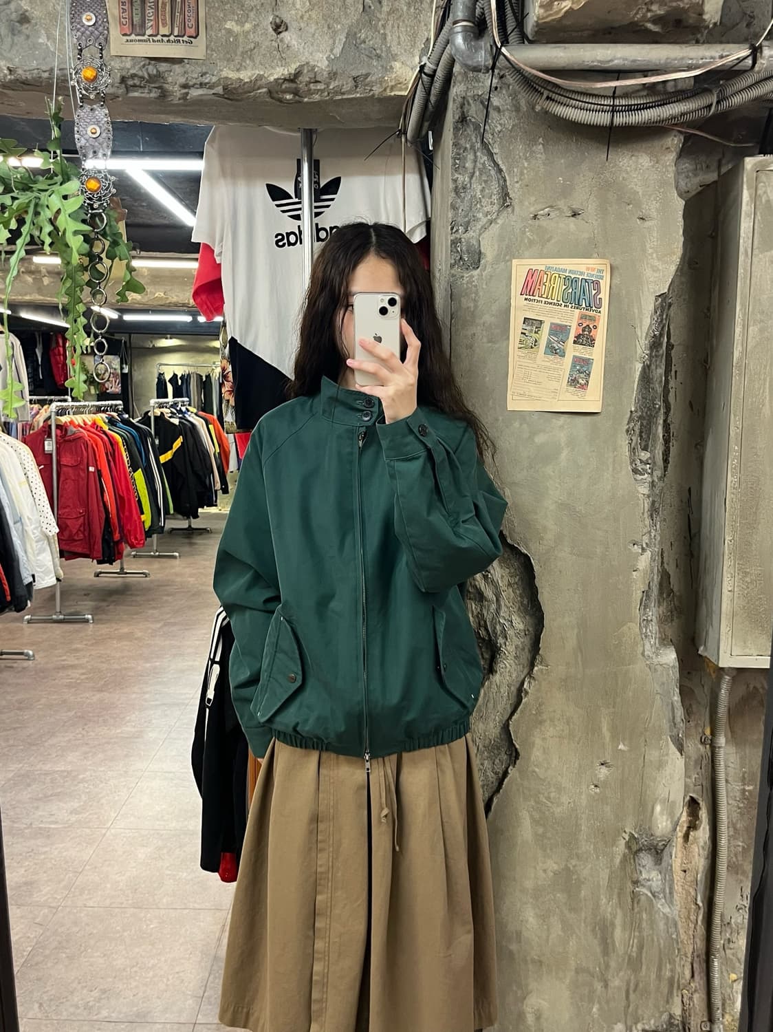 유니폼브릿지 자켓 그린 L #csz1773 상품이미지2