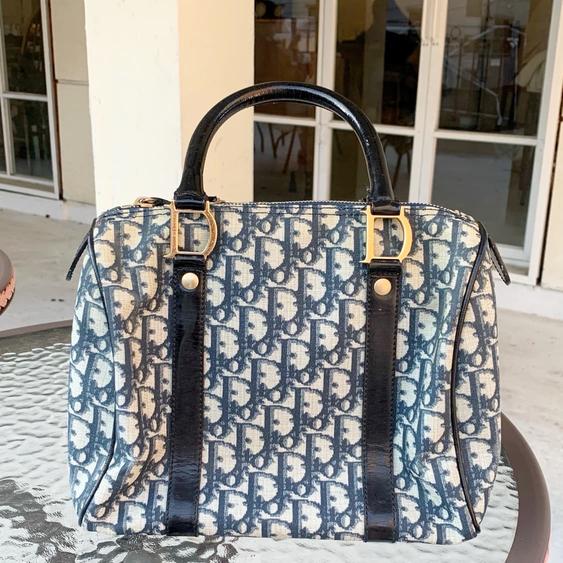 정품 디올 보스턴 토트백 상품이미지4