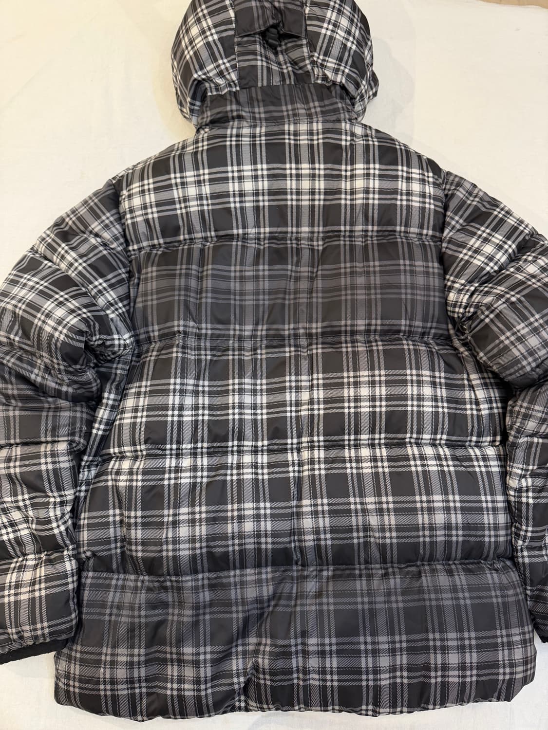 나이키 ACG 800필 빈티지 체크패턴 구스다운 패딩 상품이미지3