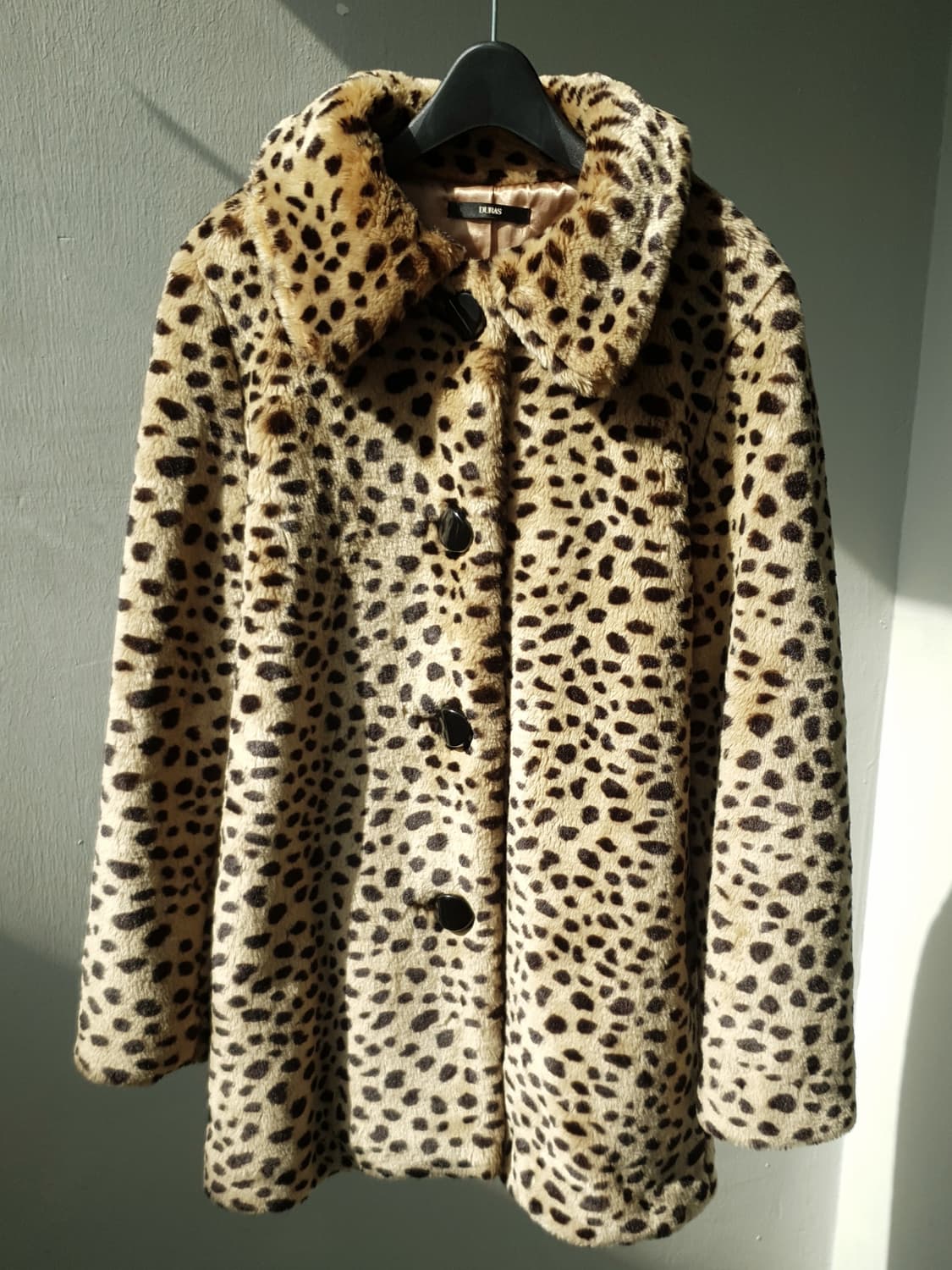 DURAS Leopard coat 상품이미지3