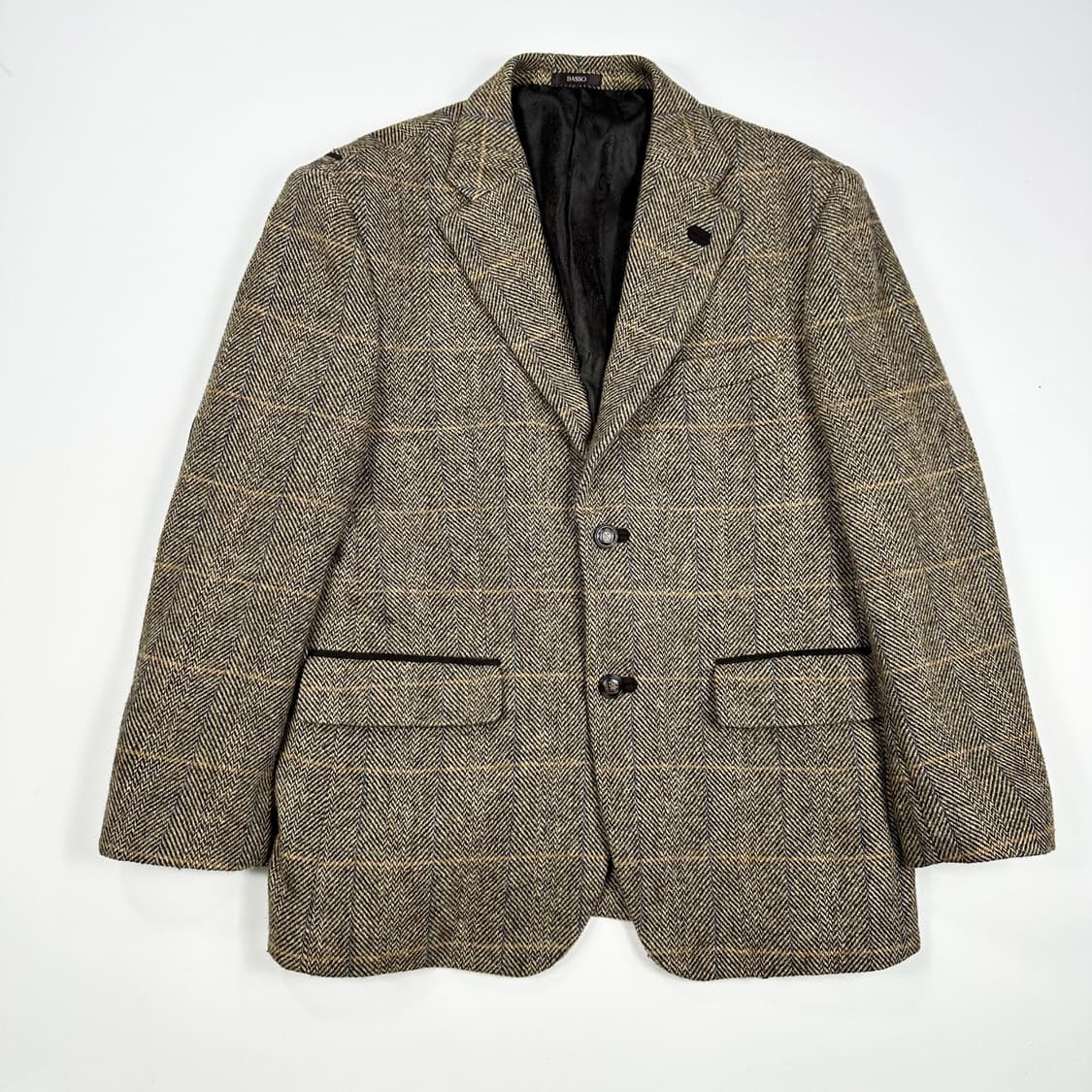 VTG 빈티지 엘보우패치 모직 블레이저 자켓 (L 여성추천) 상품이미지2